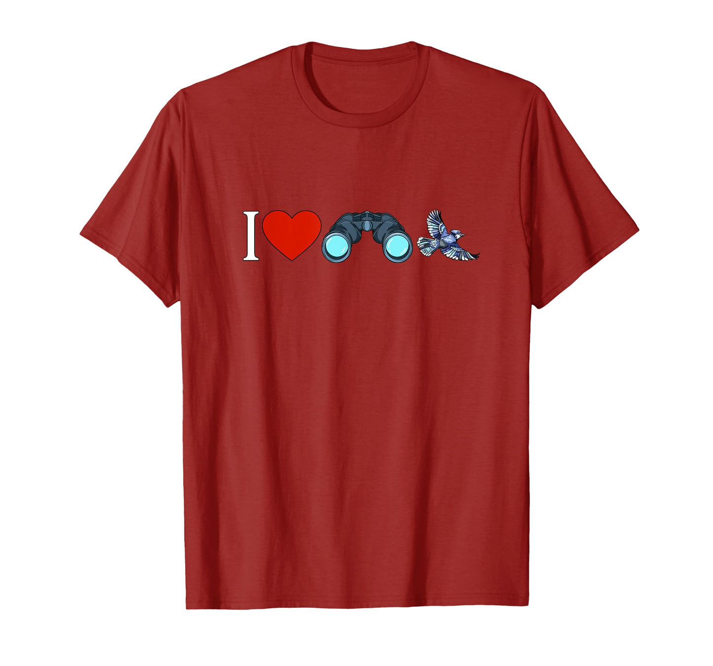 Vogelllover, I love bird watching T-Shirt