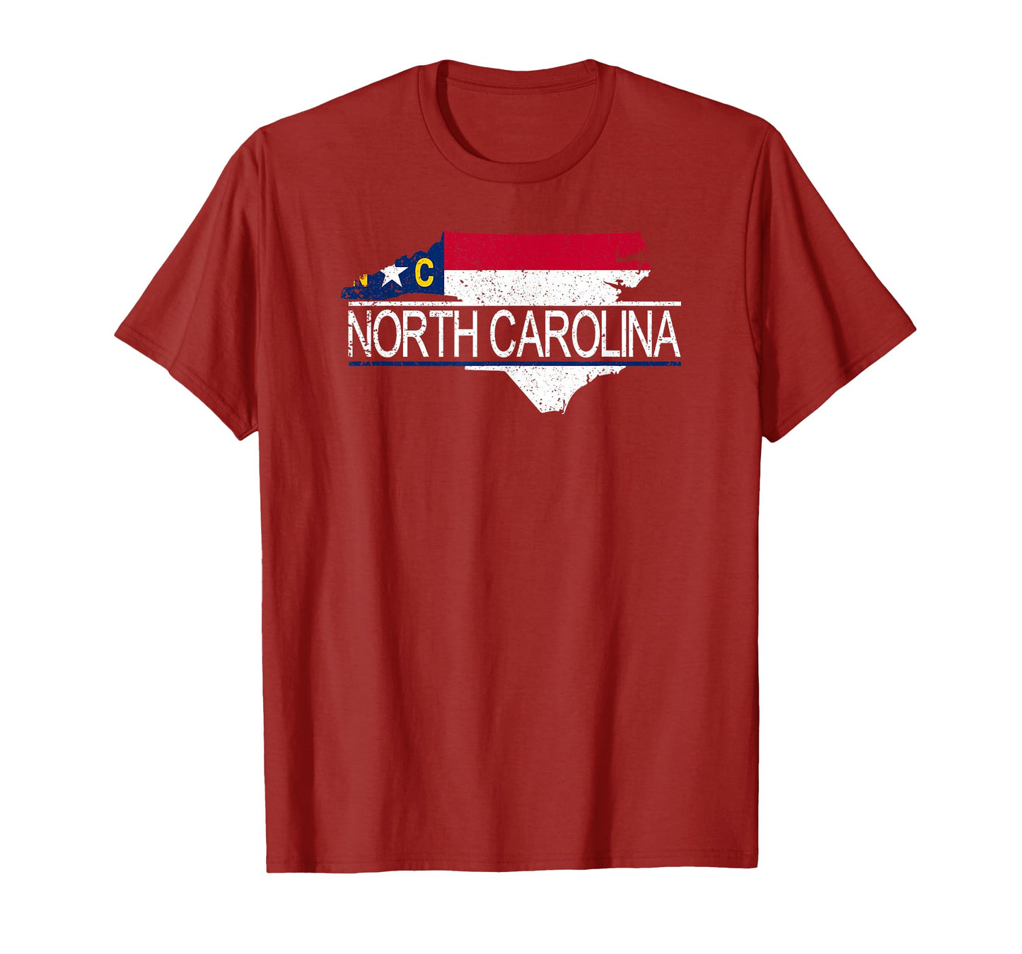 Distressed North Carolina T-Shirt