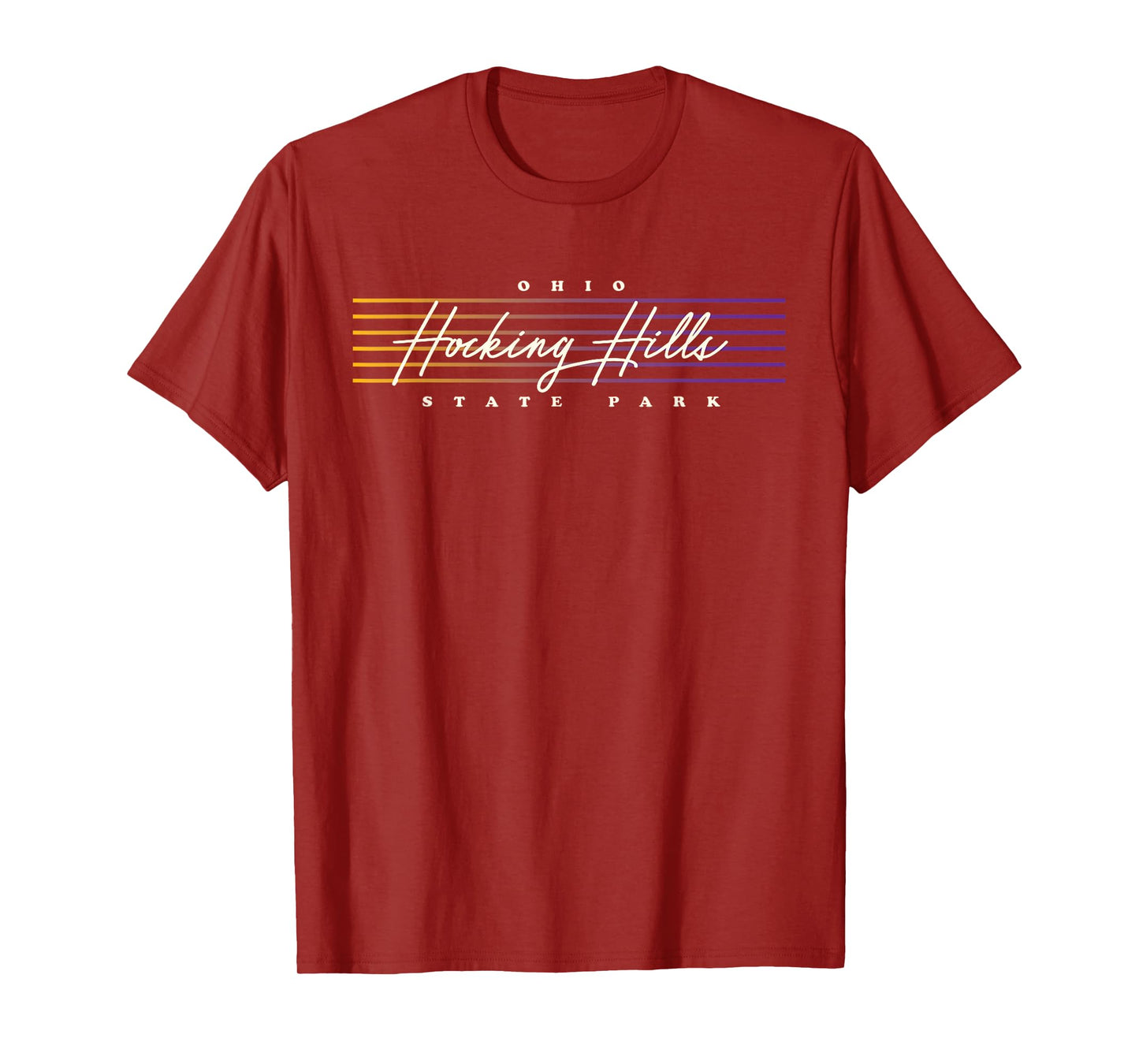 Hocking Hills State Park Shirt Nostalgic Retro Style Ohio T-Shirt