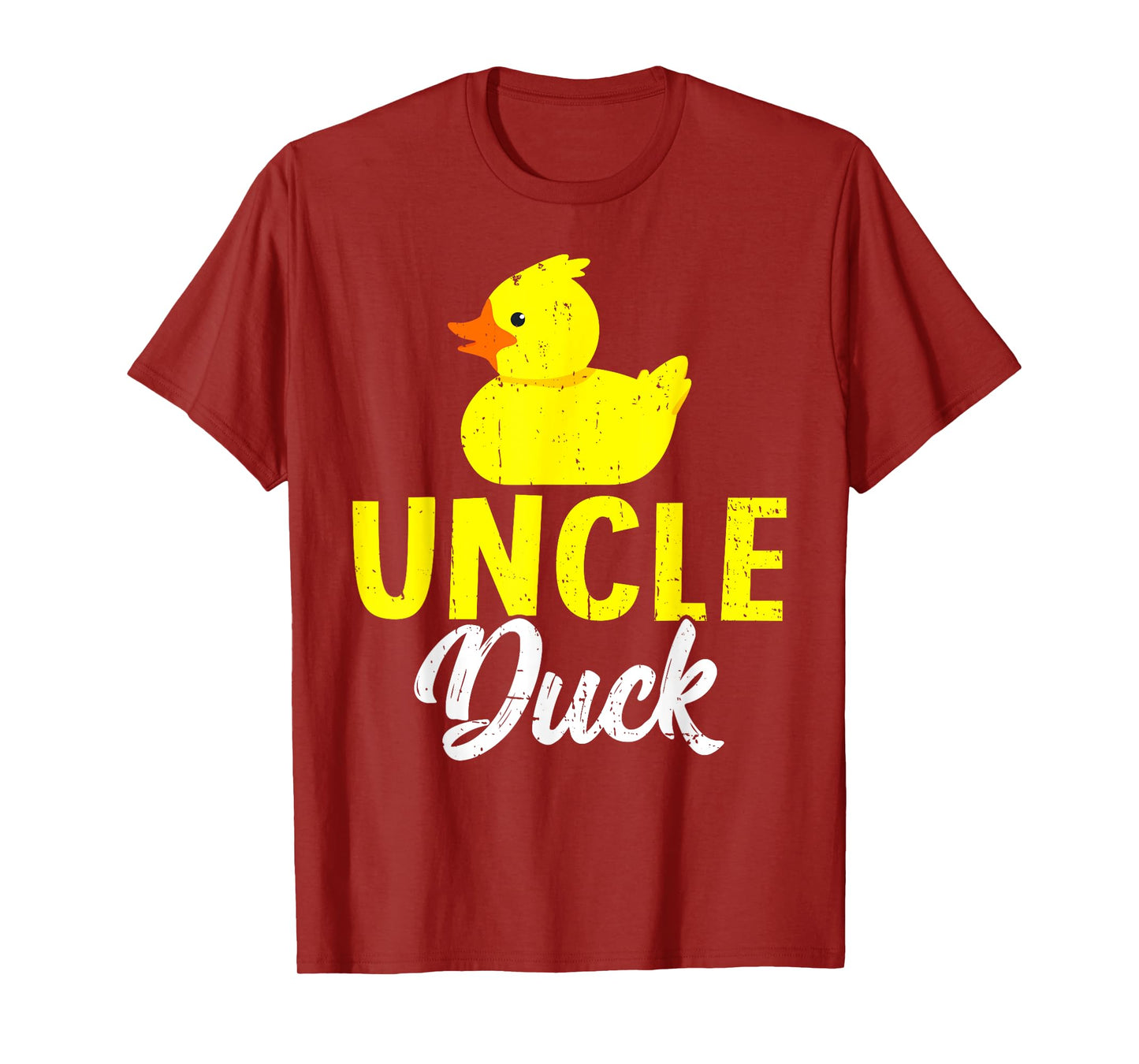 Cute Duckling Duckies Lover Funny Uncle Duck Father's Day T-Shirt