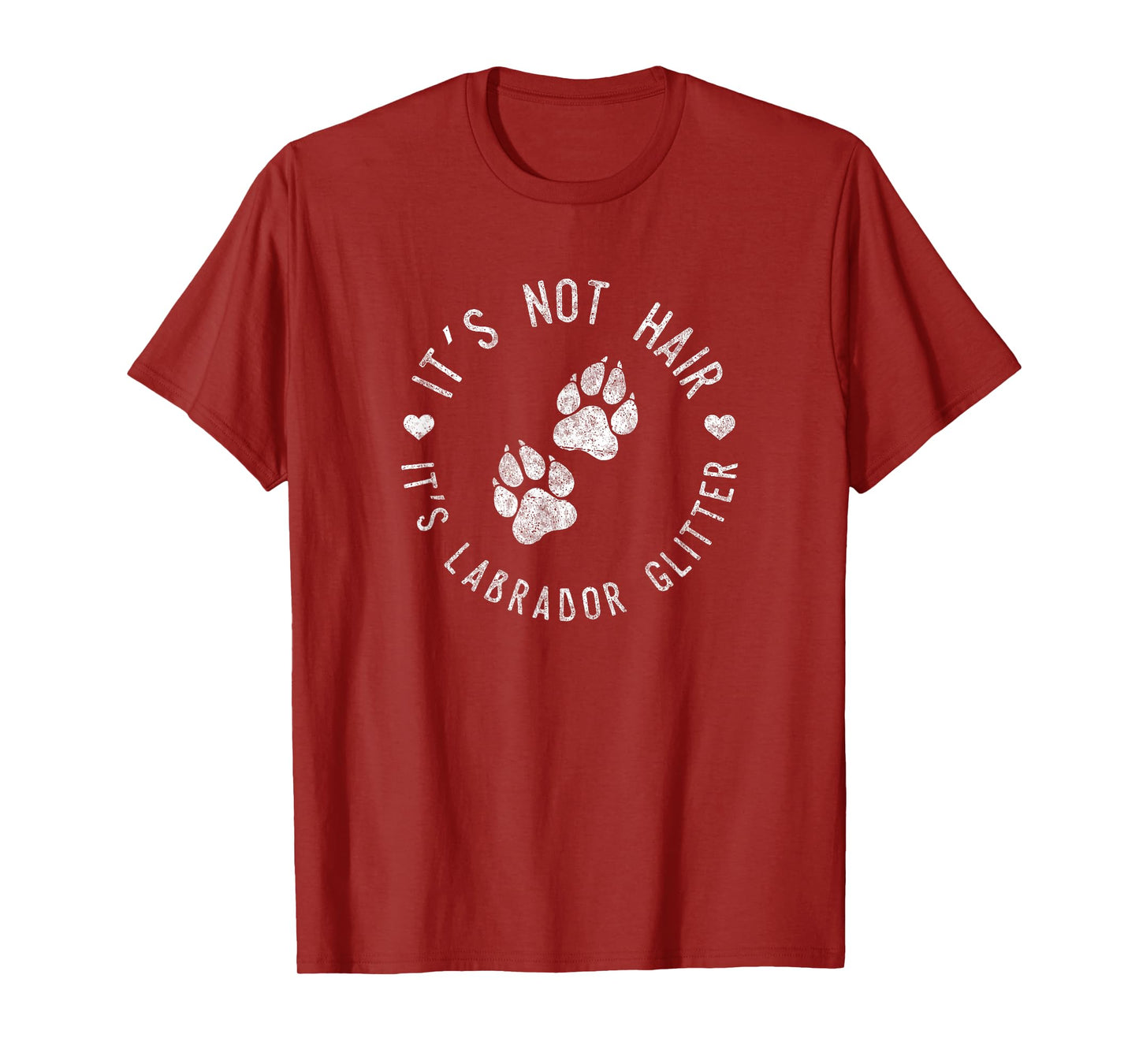 Its Not Hair Its Labrador Glitter Shirt Funny Dog Owner Gift Men Women Girls Kids T-Shirt