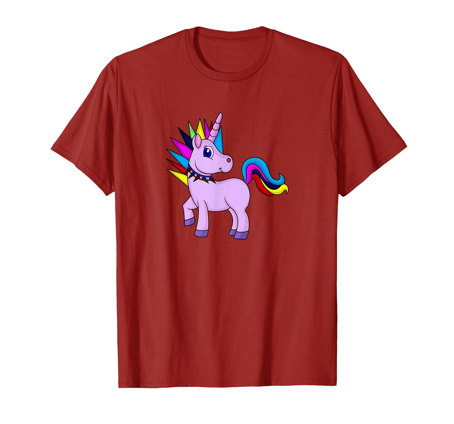 Unicorn Punk Rock Rebel I Cute & Funny T-Shirt