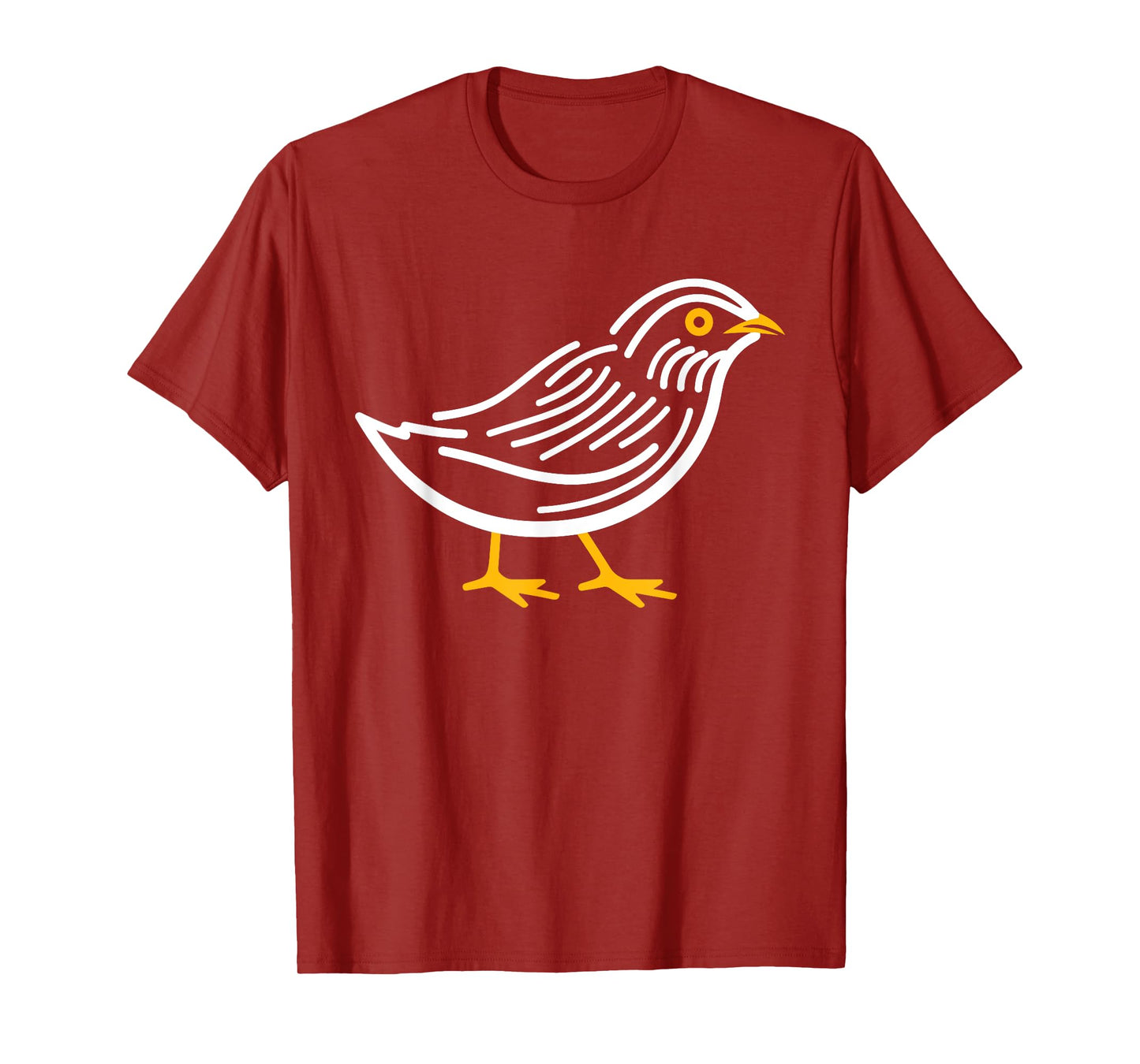 Small Birds Quails Simple Cute Quail T-Shirt