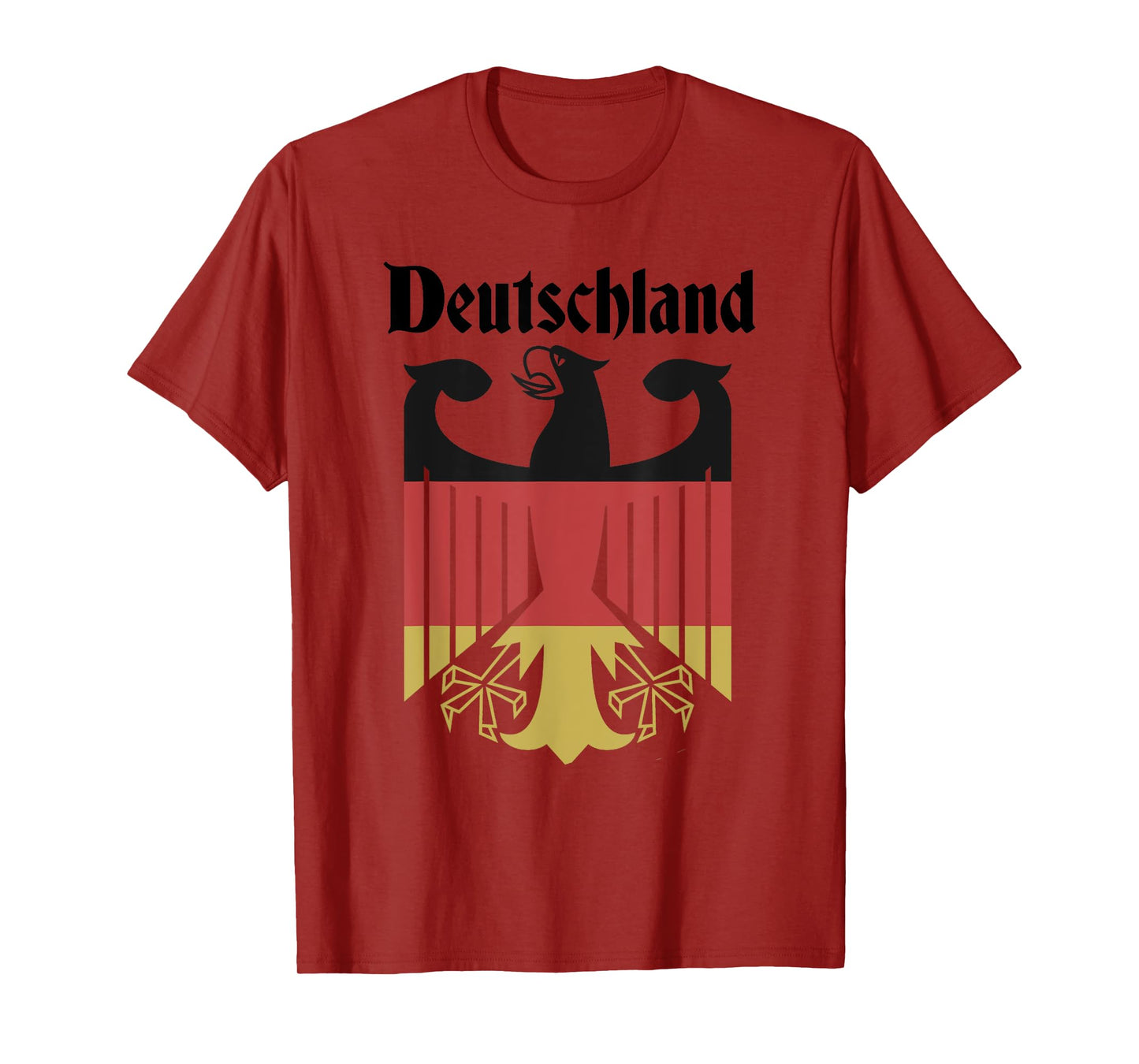 Deutschland German Flag Eagle Coat of Arms Crest Oktoberfest T-Shirt