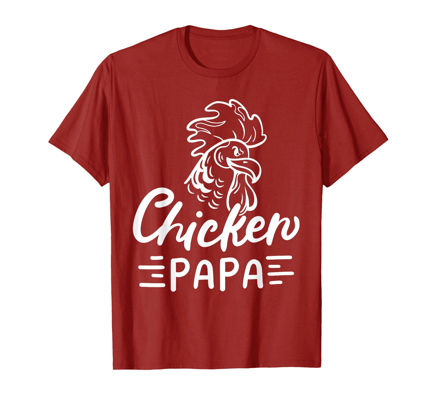 Chicken Papa Chicken Dad Farmer Poultry Farmer T-Shirt