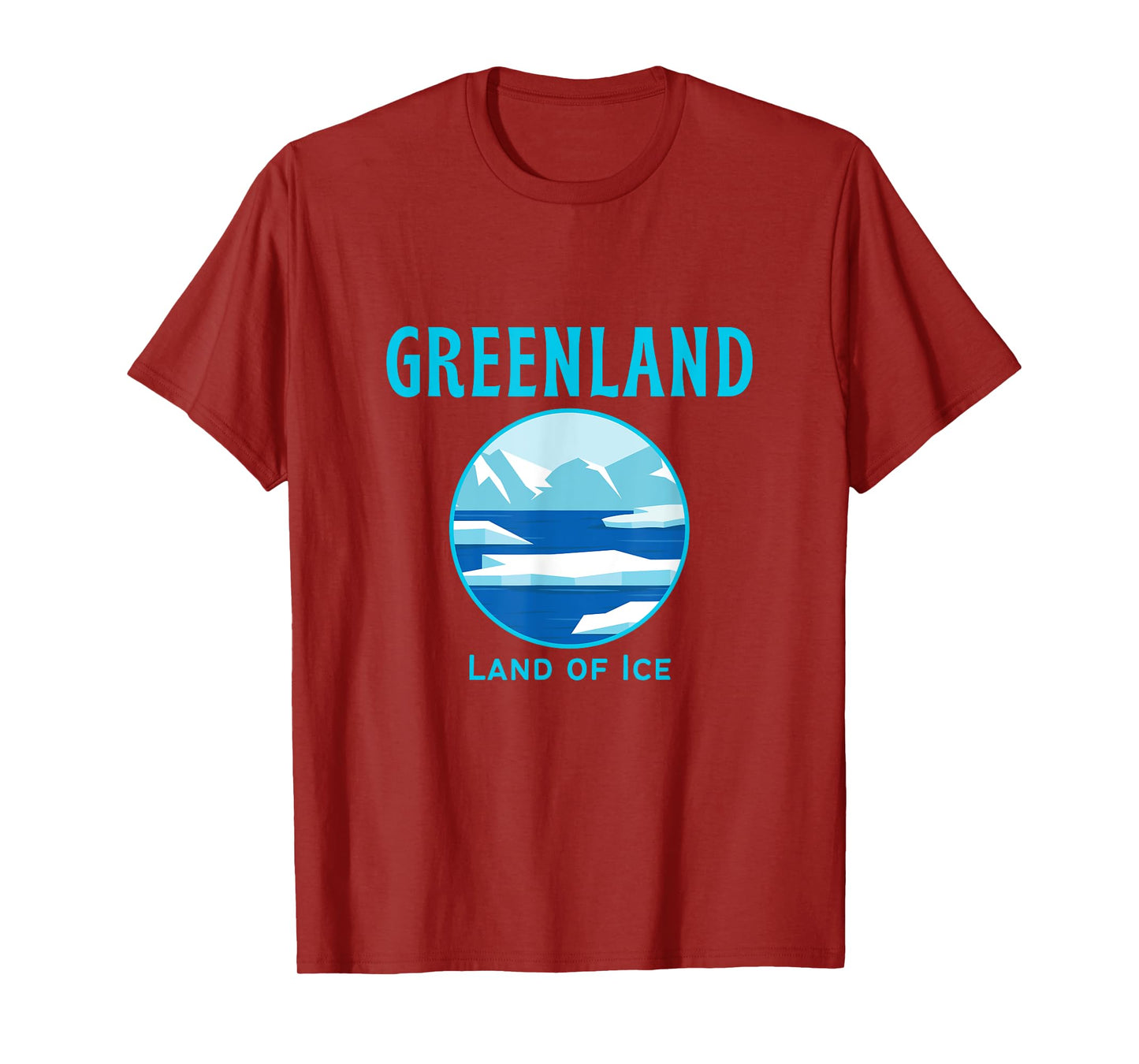 Greenland Travel Iceberg & Glacier: Nuuk Tops, Tees & Gear T-Shirt