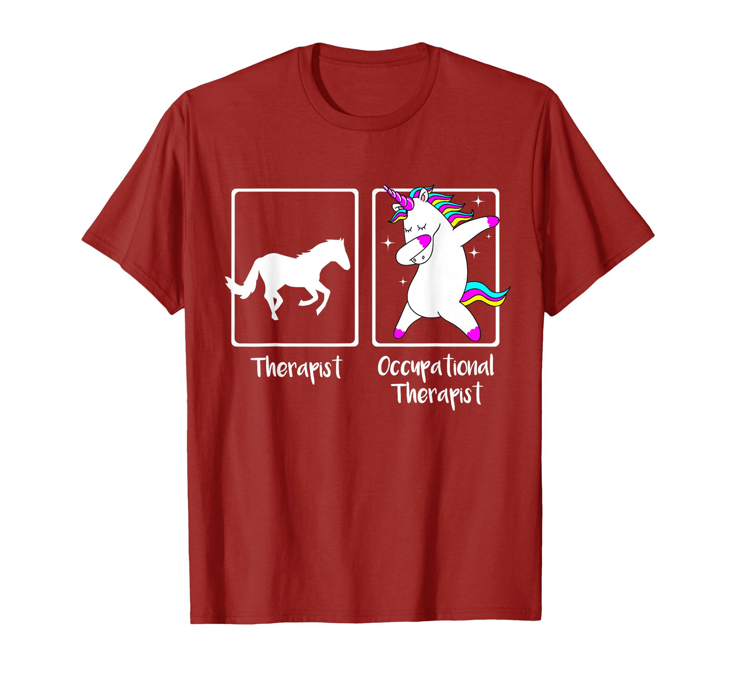 Dabbing Unicorn Occupational Therapist Shirt Cool OT Gift T-Shirt