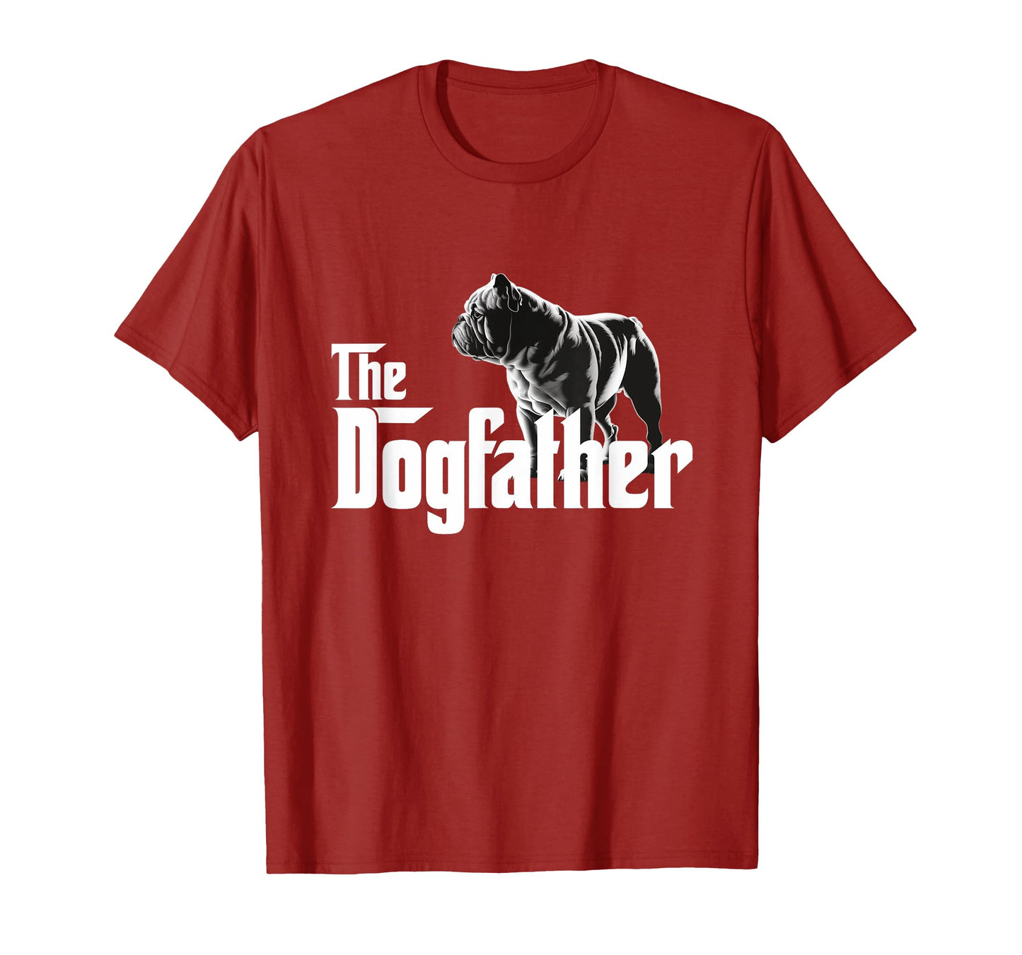 The Dogfather - Funny Bulldog Men T-Shirt
