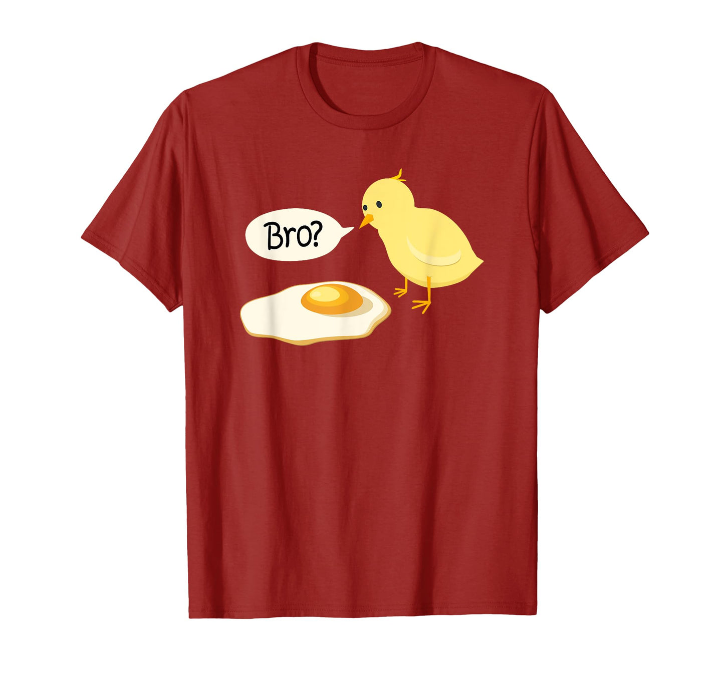 Chick and Fried Egg Bro bist du das Ostern Gift Idea T-Shirt