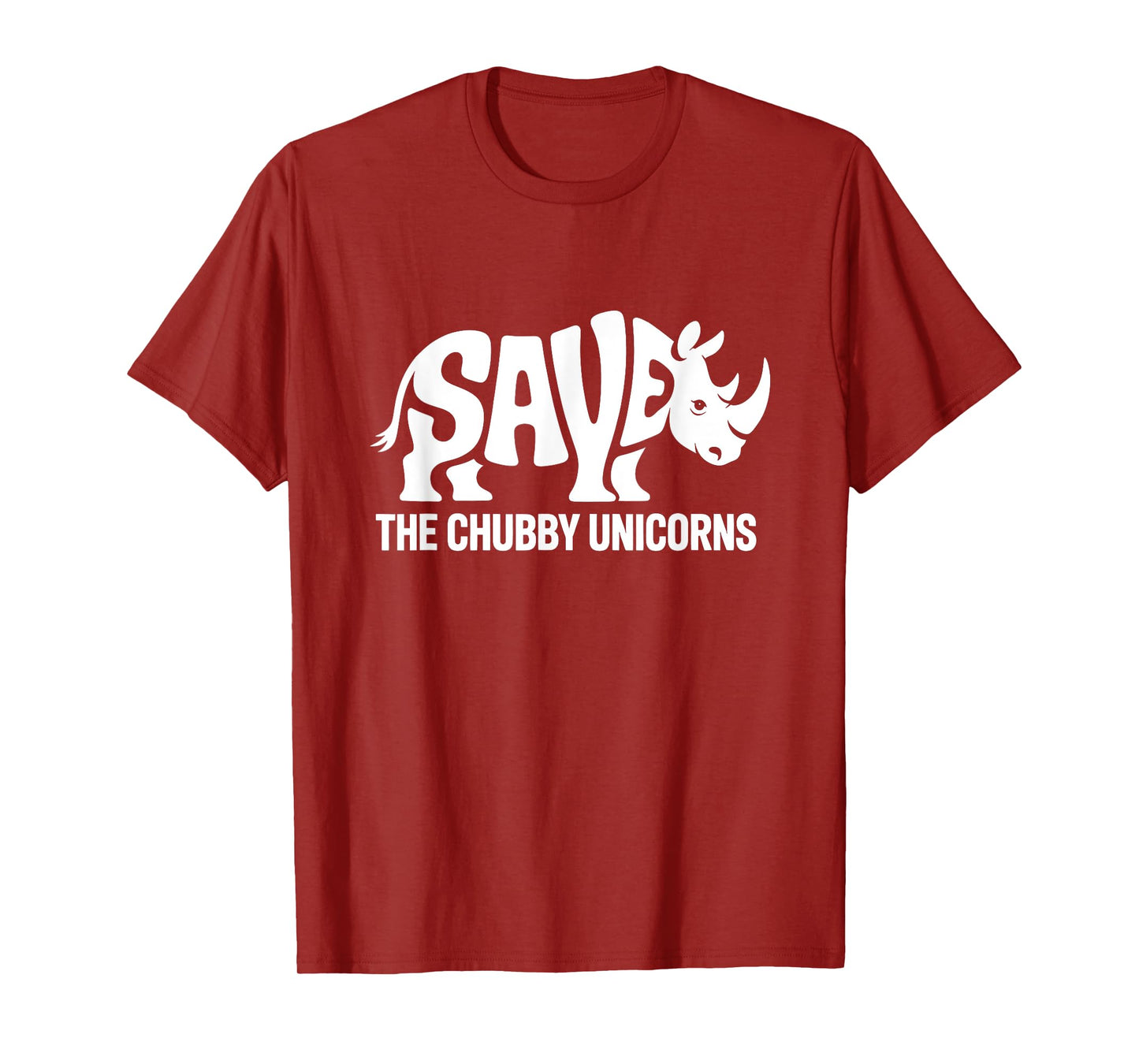 Save The Chubby Unicorn, Protect Rhino & Celebrate Earth Day T-Shirt
