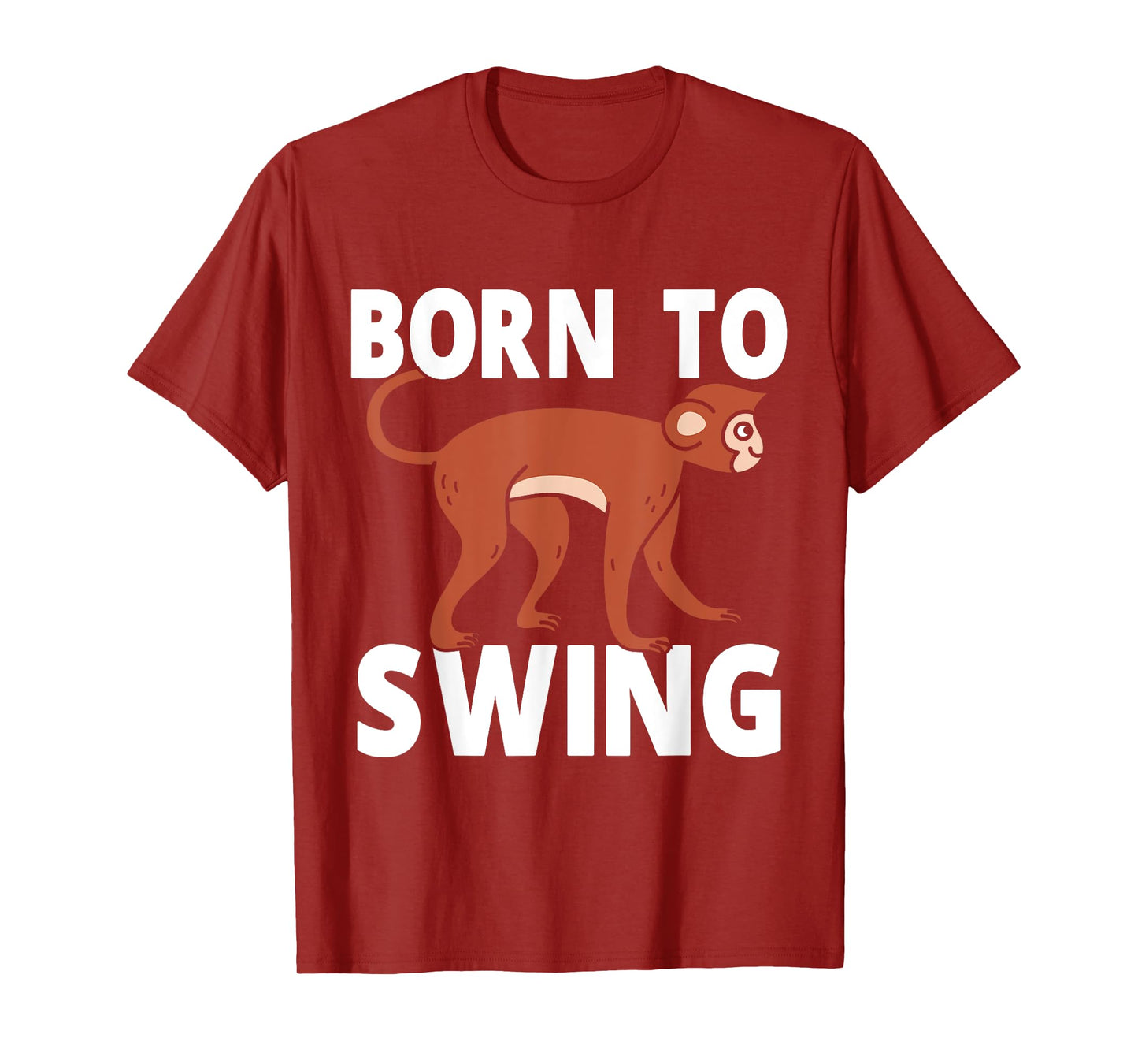 Born to swing Monkey T-Shirt