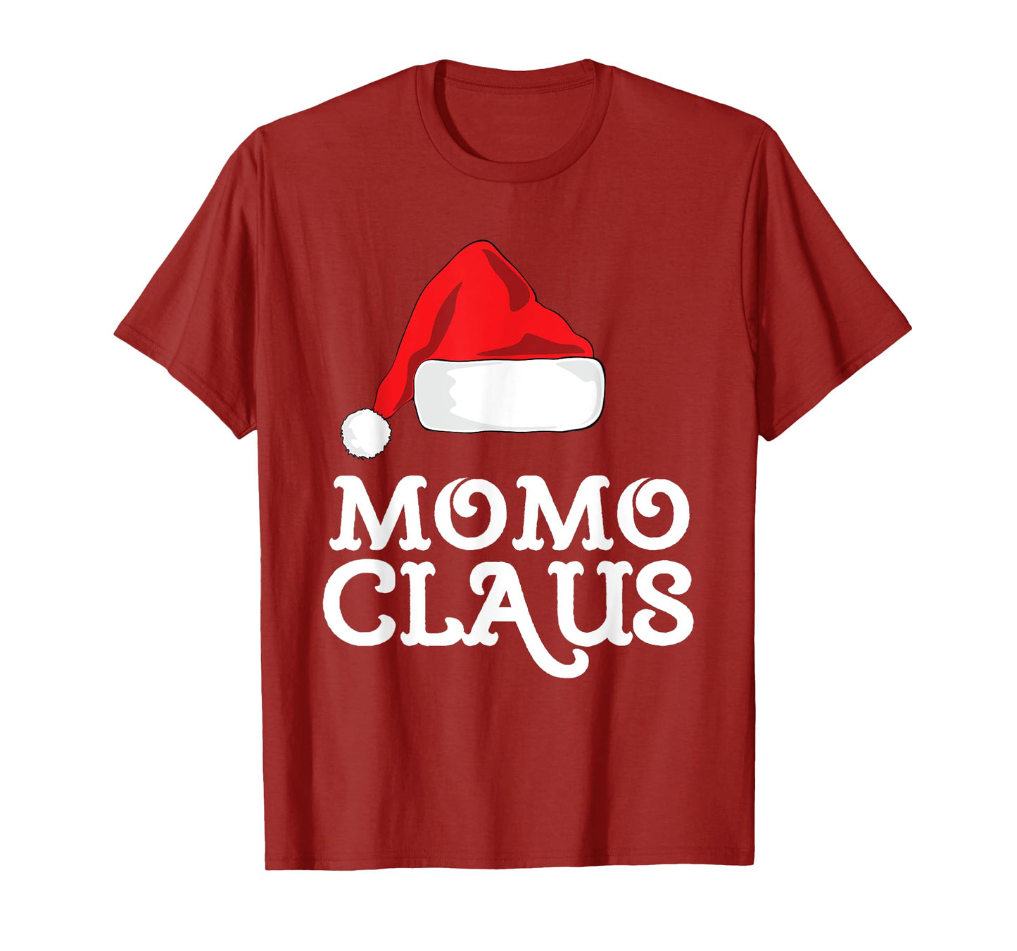 Momo Claus Christmas Santa's Hat Pajama Family Xmas T-Shirt