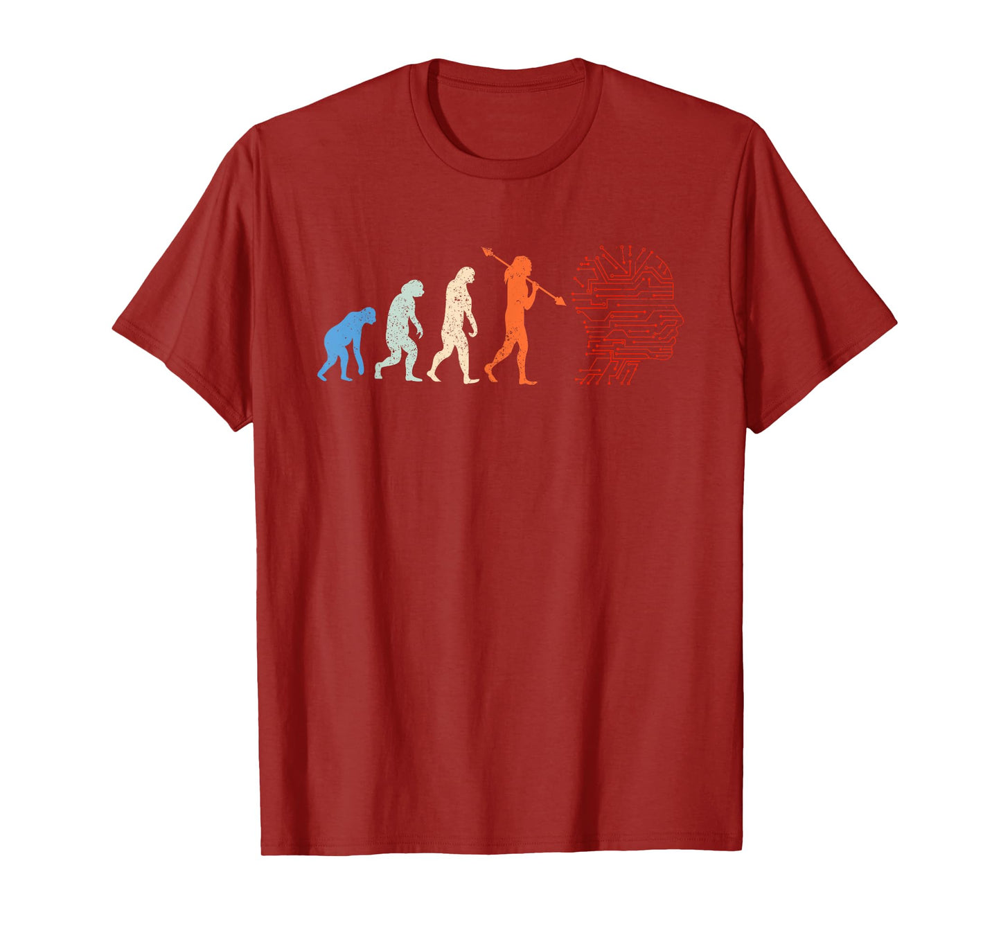 Artificial Intelligence Evolution - Funny AI Evolution T-Shirt