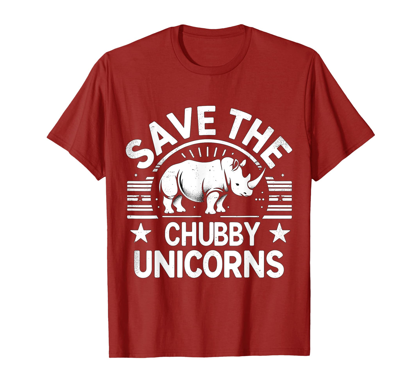 Rhino Save the Cubby Unicorns Rhinoceros T-Shirt