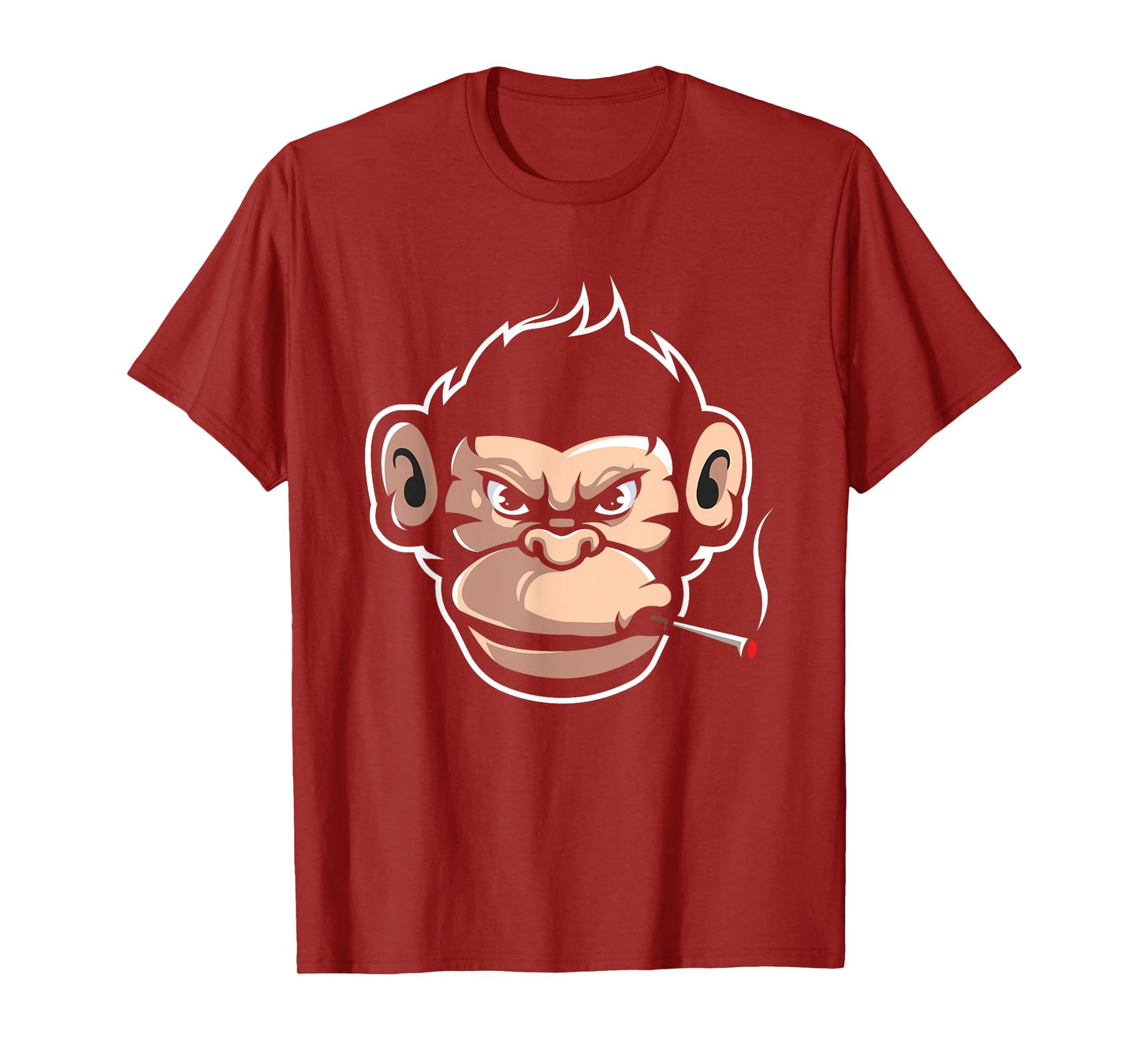 Monkey Smoking Cigarettes T-Shirt