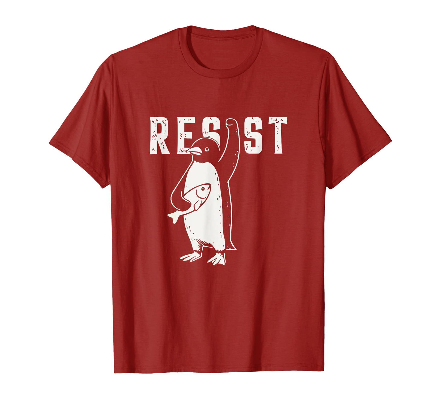 Vintage Resist Penguin T-Shirt