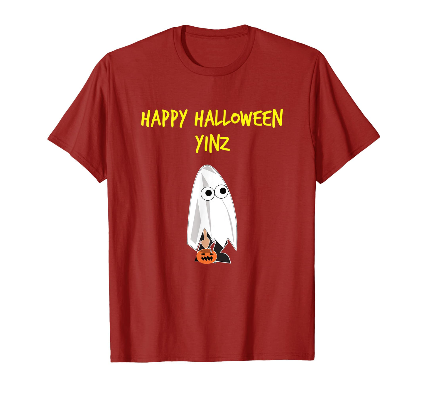 Happy Halloween Pittsburgh Yinz T-Shirt