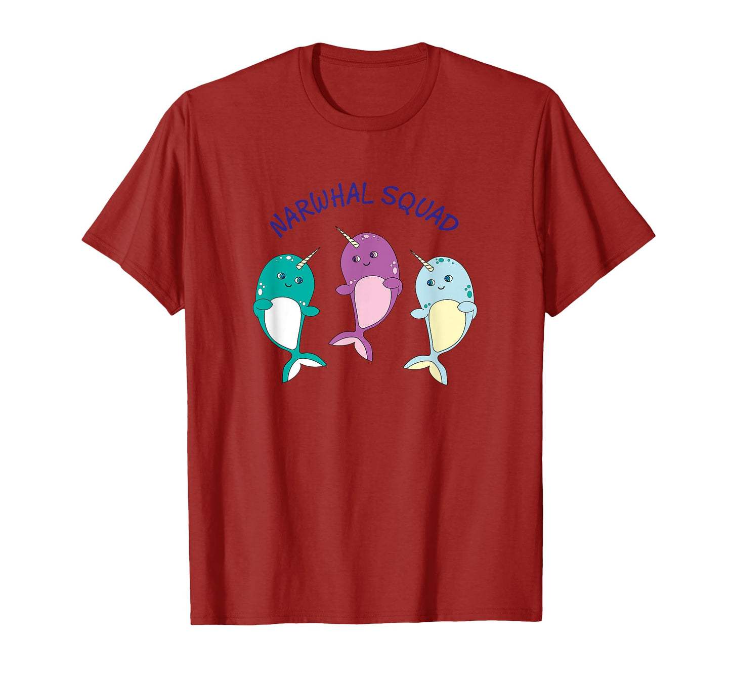 Cool Narwhal Squad - Funny Birthday Gift For Kids T-Shirt