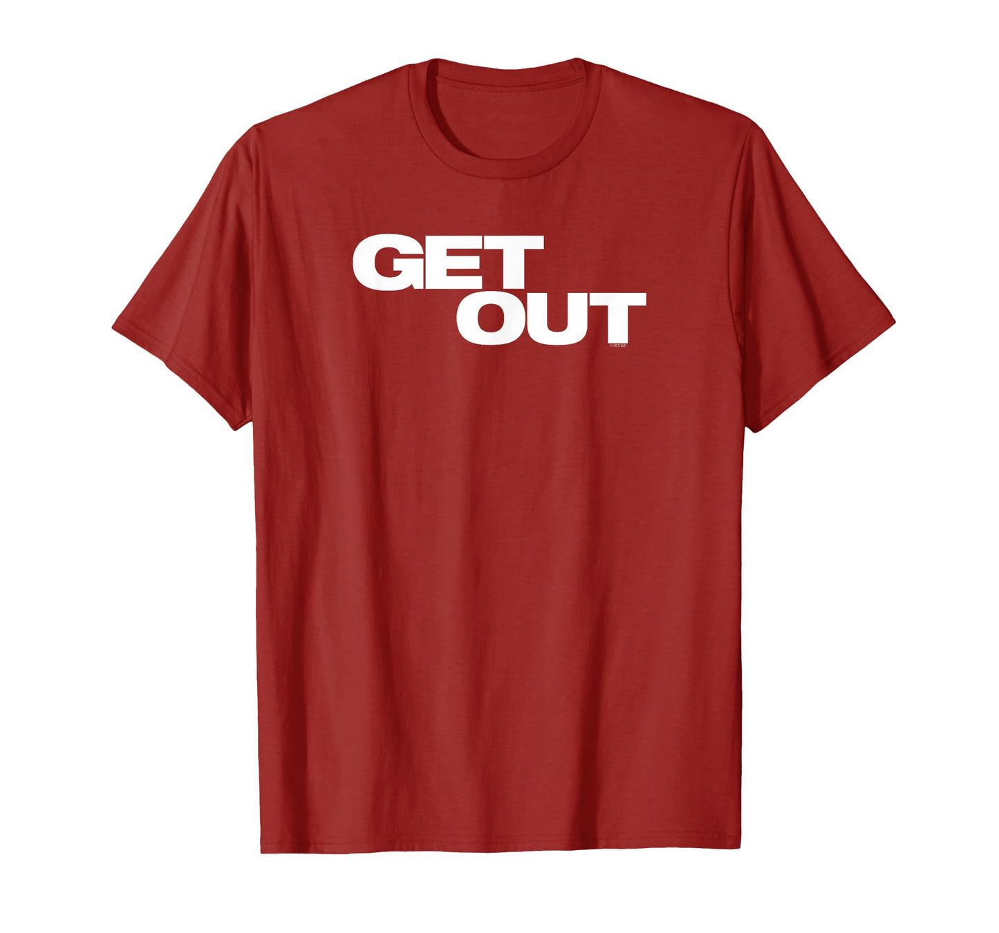 Get Out Official Movie T-Shirt - Unisex-Adults, Black, Small