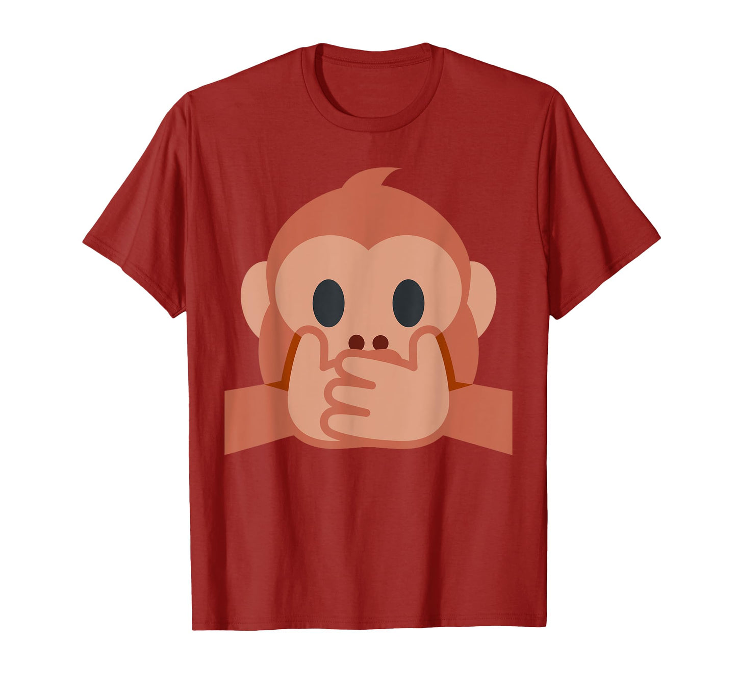 Speak No Evil Monkey Iwazaru Emoticon T-Shirt