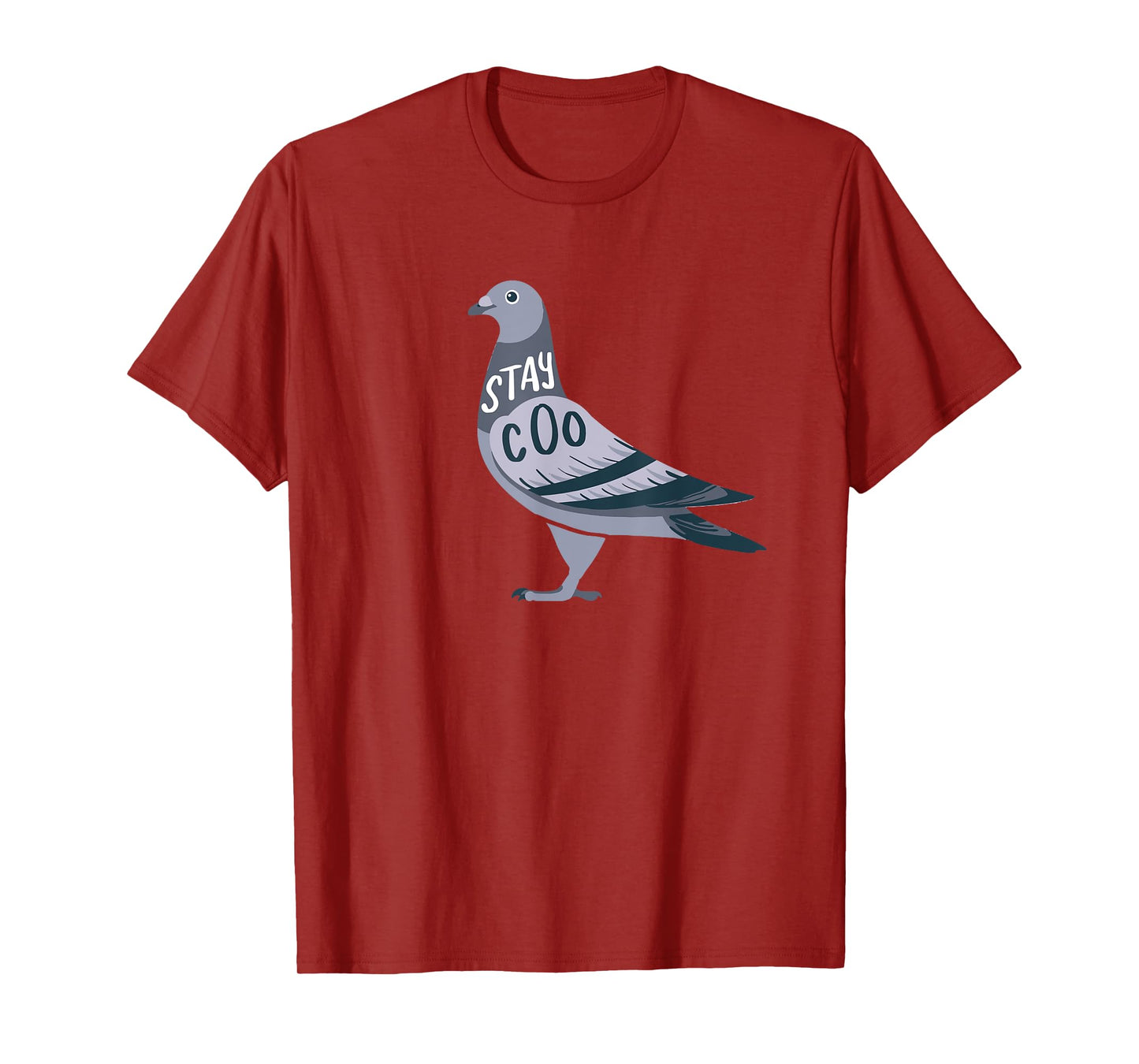 Cool Pigeon Stay Coo Columbidae Design T-Shirt