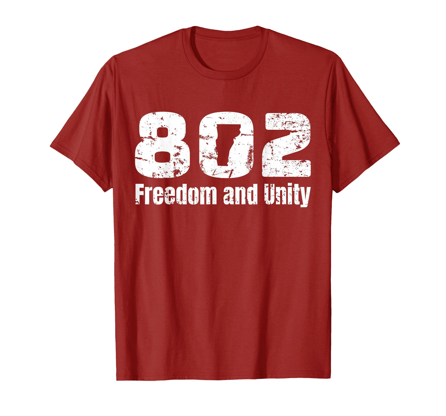802 Vermont T-Shirt - Freedom and Unity