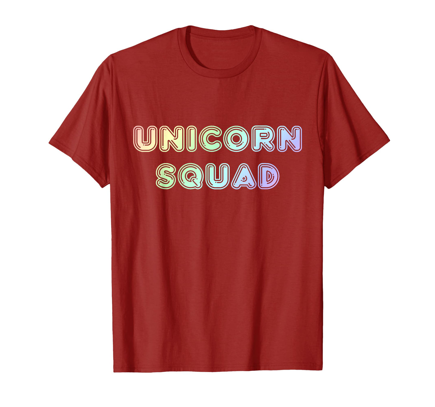 Unicorn Squad Shirt - Cute Rainbow Design for Women & Girls T-Shirt