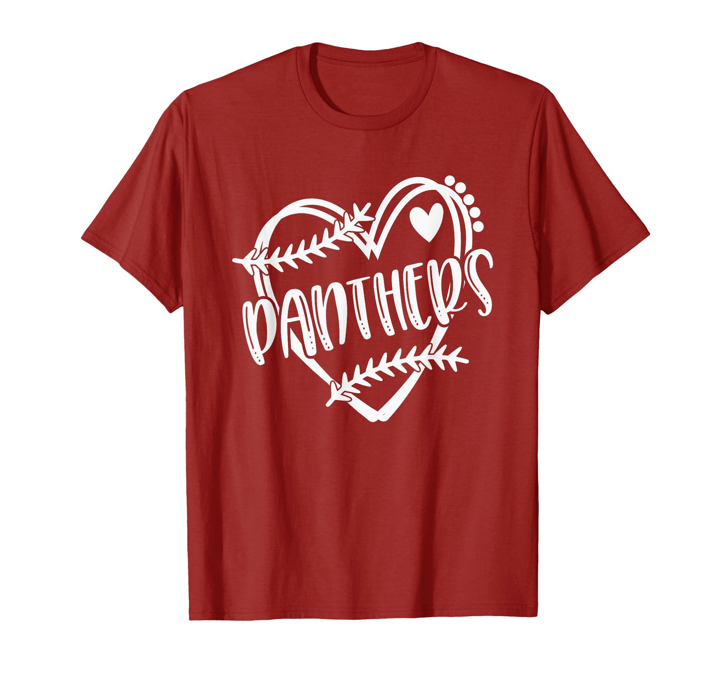 Baseball Softball Panther School Sports Fan Team Spirit T-Shirt