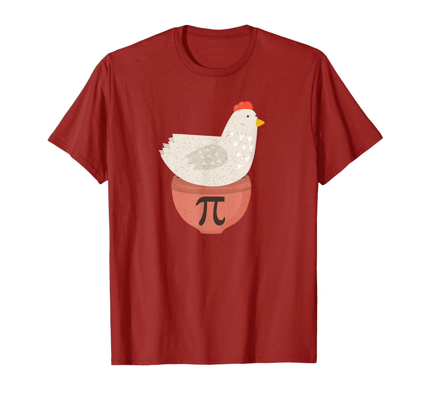 Happy Pi Day Funny Chicken Pot Pie 3.14 Science Math Teacher T-Shirt