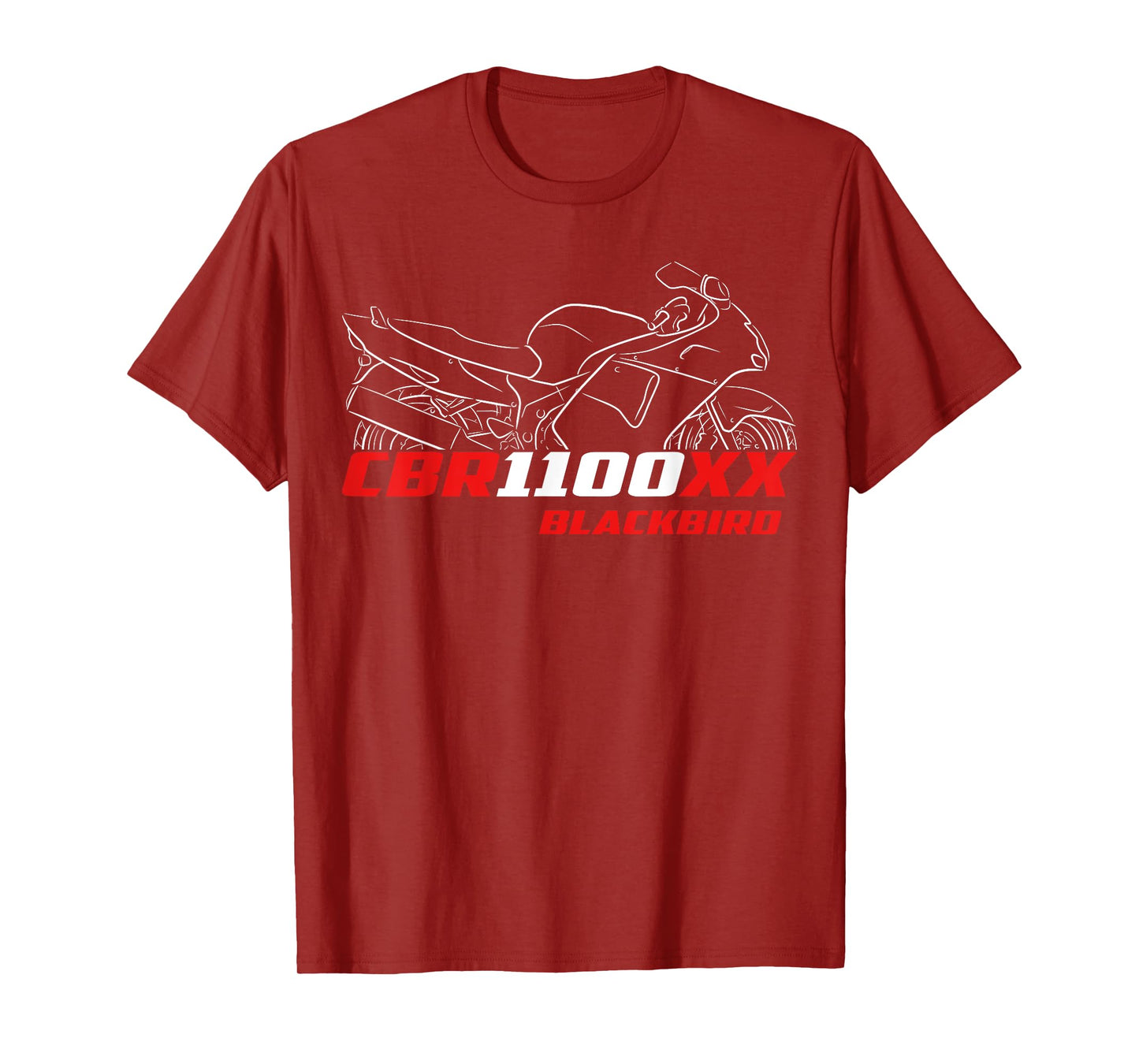 CBR1100XX Blackbird 1996–2007 for Riders, Motorcycle T-Shirt