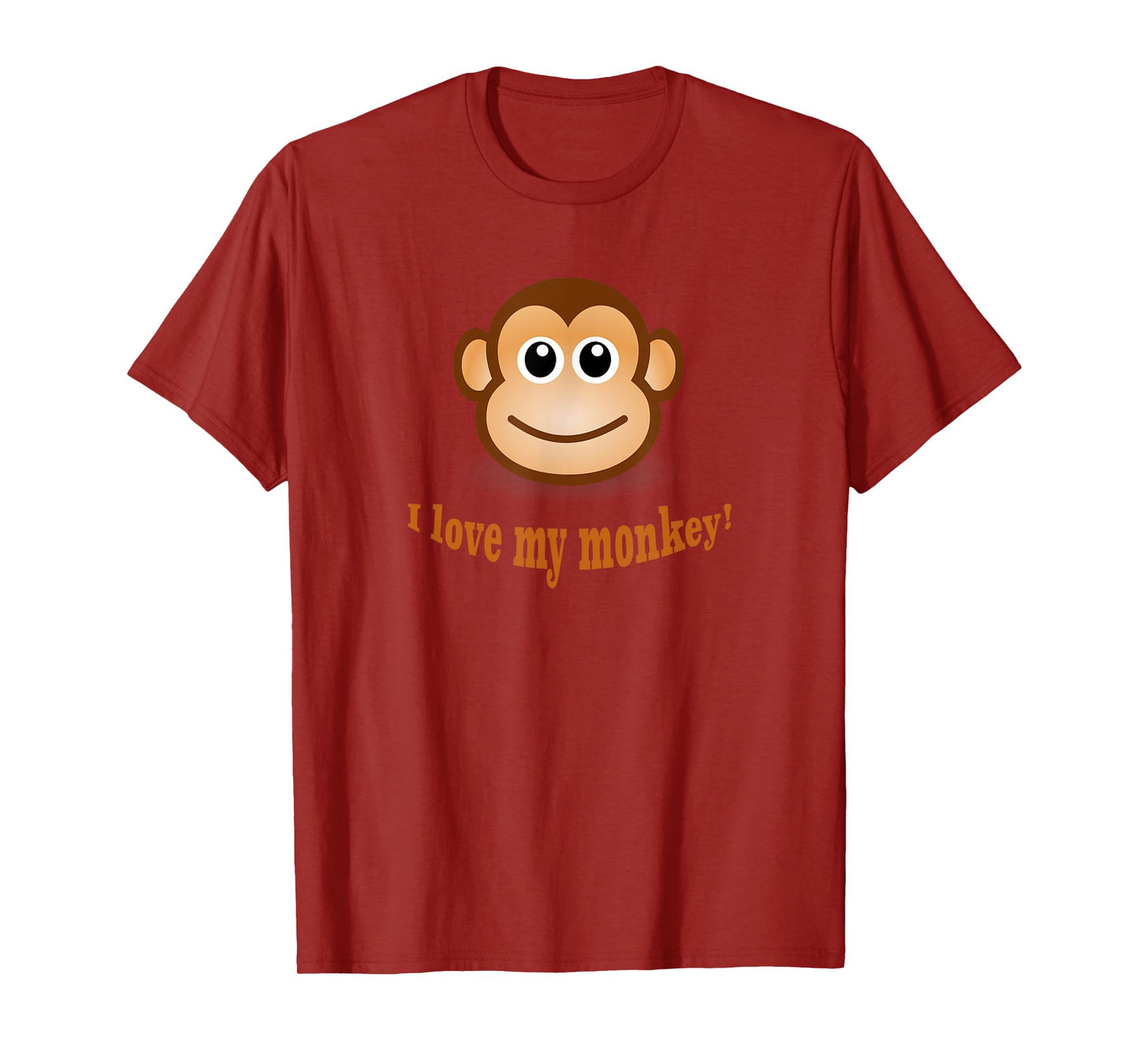 I Love My Monkey T-Shirt