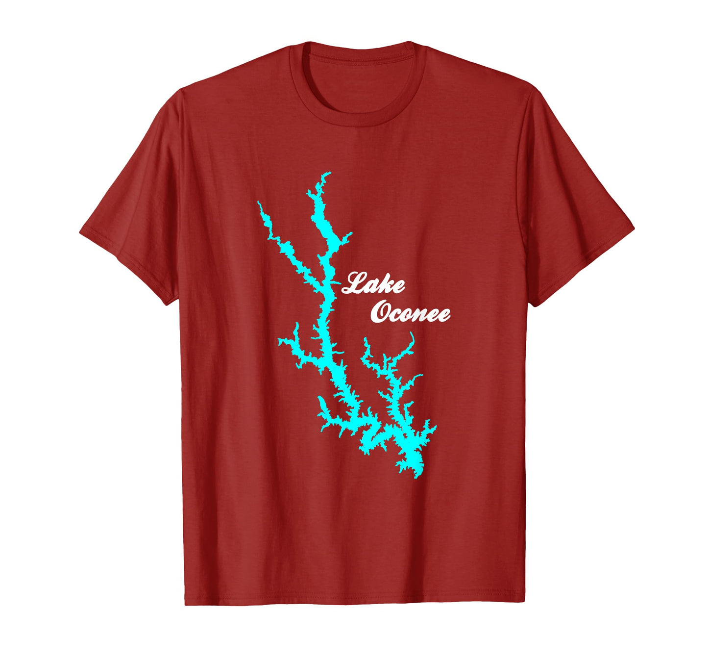 Minimalist Lake Oconee - Georgia T-Shirt