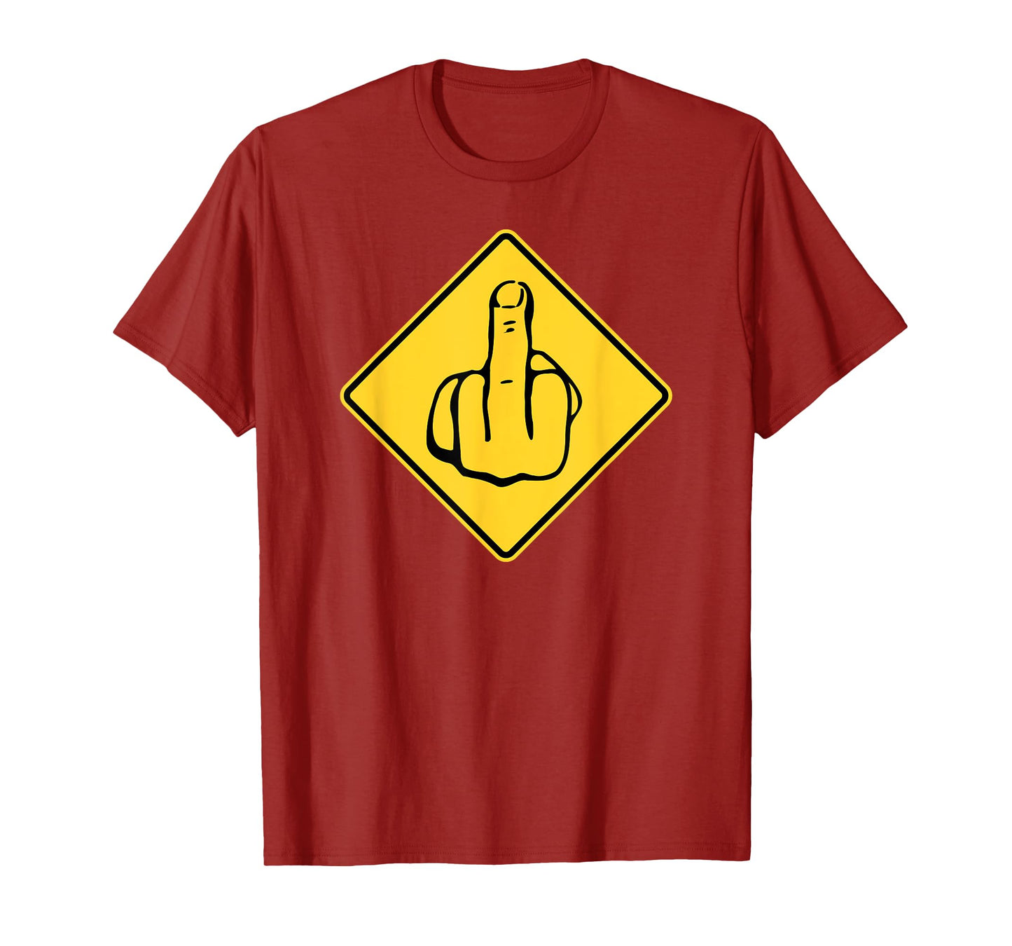 Middle Finger Gift Flipping The Bird Rude Insult Swearing T-Shirt