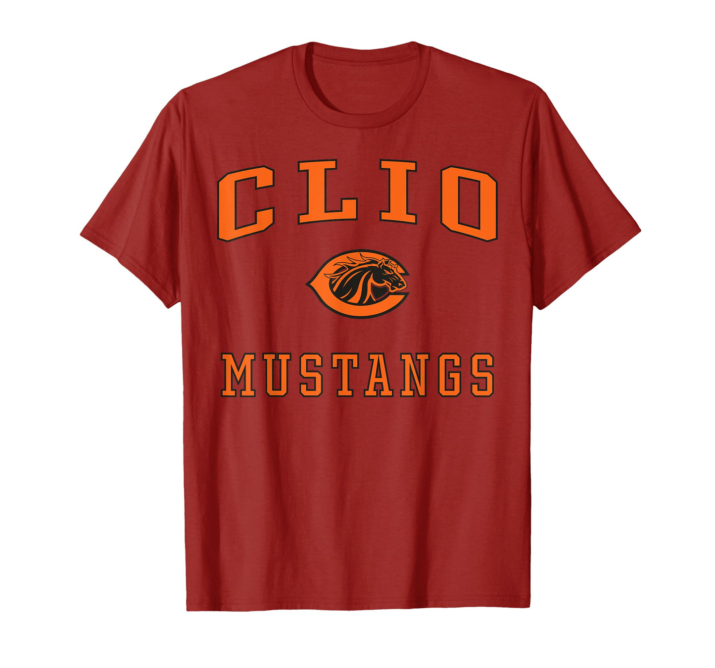 Clio High School Mustangs T-Shirt
