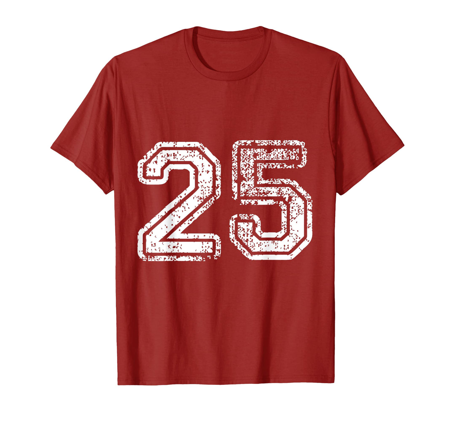 Distressed Number 25 Jersey T-Shirt T-Shirt