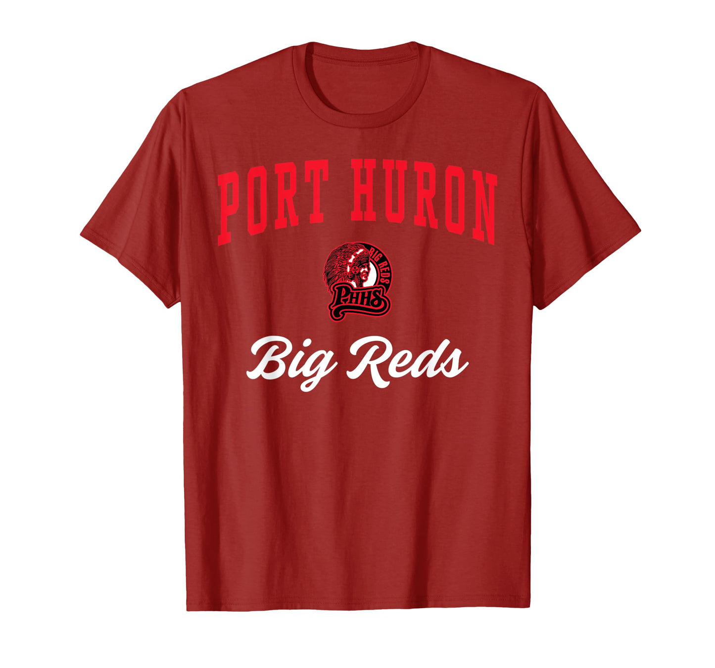 Port Huron High School Big Reds T-Shirt C3