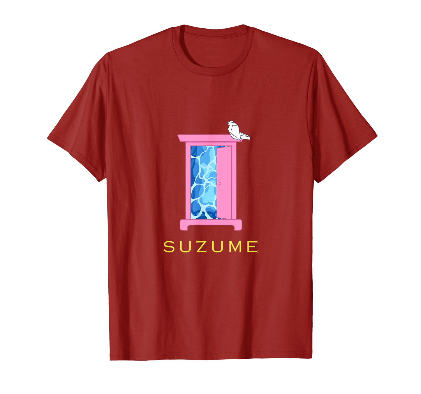 Magic Door Origami Bird Suzume T-Shirt