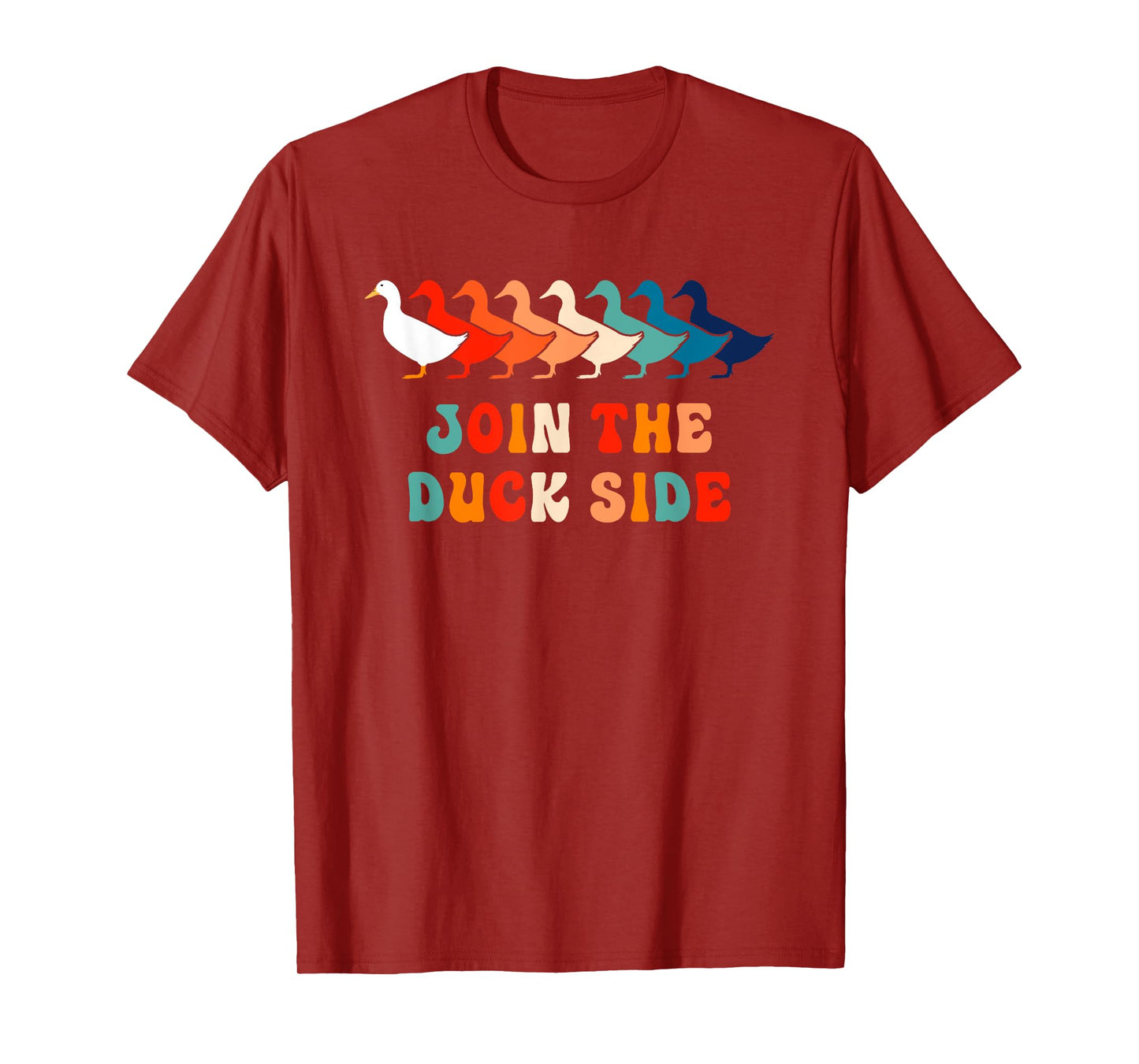 Vintage Ducky Retro Duck Pun 70s 80s Funny Duck T-Shirt