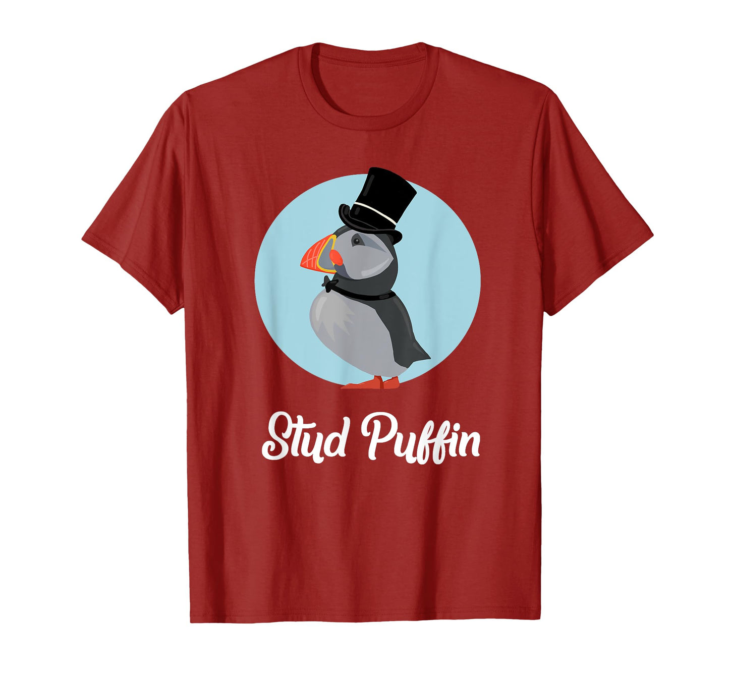 Stud Puffin T-Shirt Seabird Lover Stud Muffin Gift Tee T-Shirt