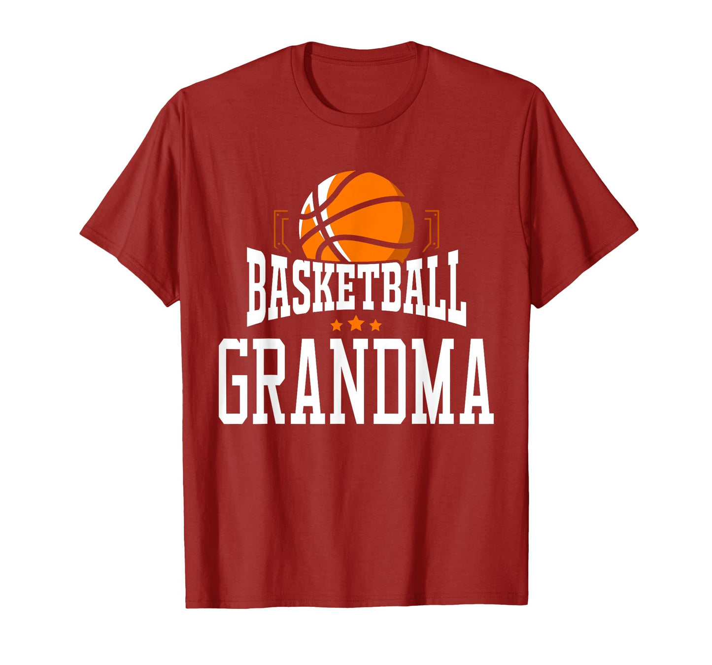 Basketball Grandma Team Sports Fan T-Shirt
