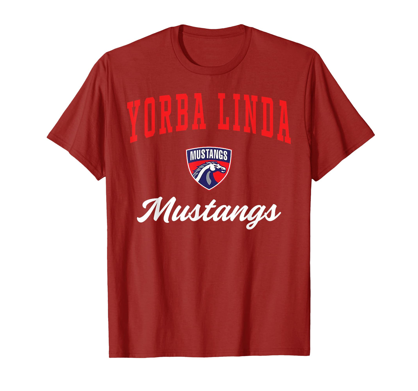 Yorba Linda High School Mustangs T-Shirt C3 T-Shirt