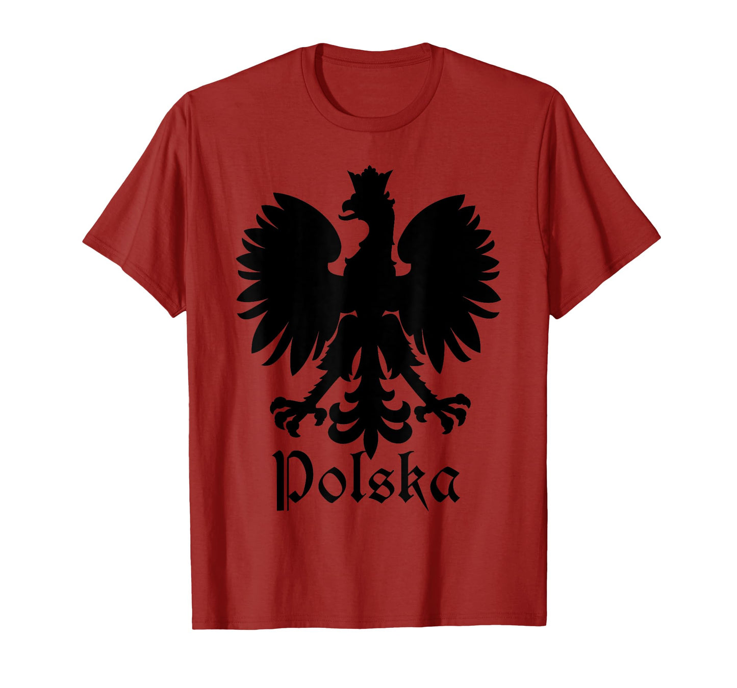 Polska Poland Flag Pride Eagle Polish Roots T-Shirt