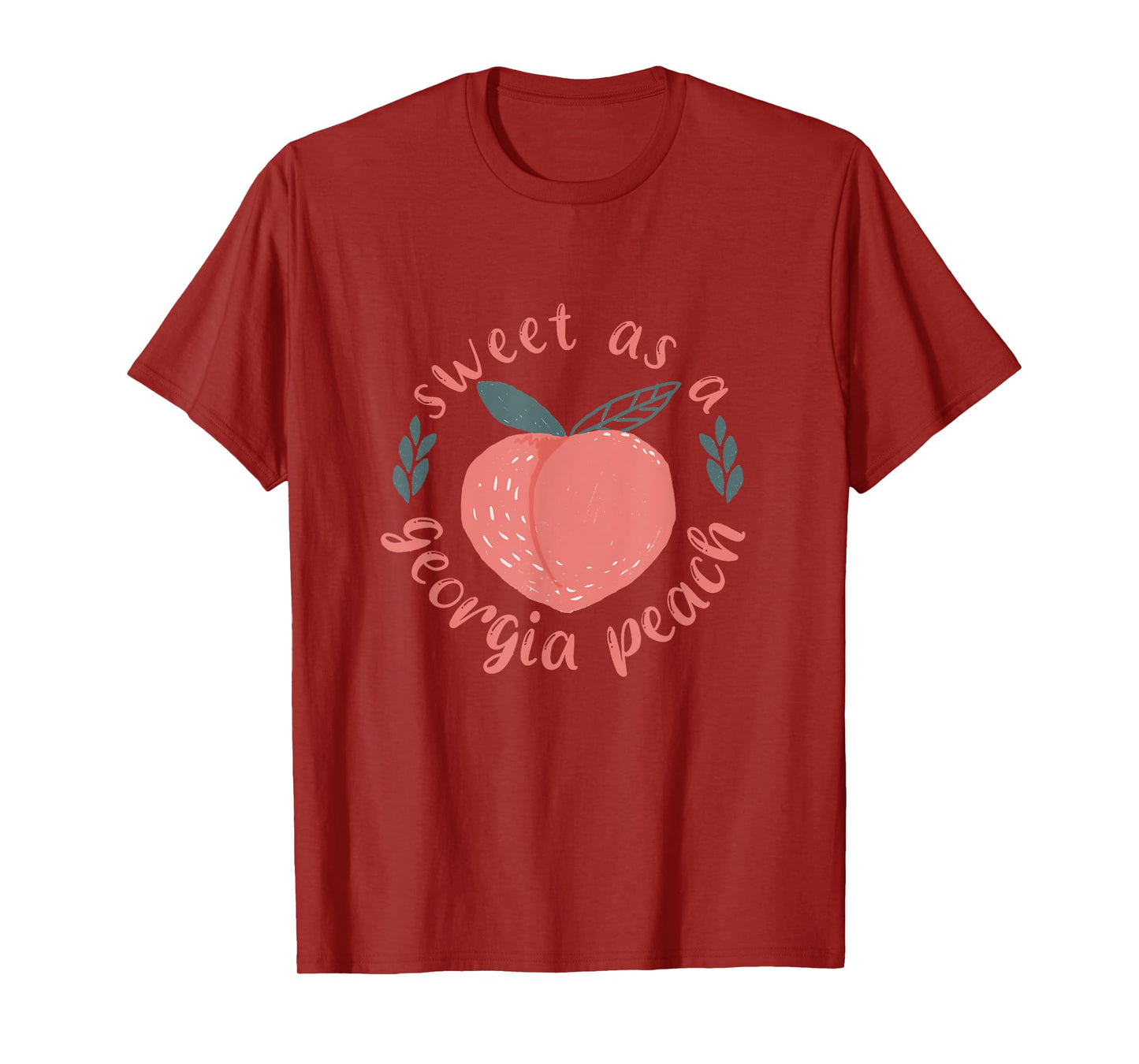 Funny Sweet As Georgia Peach T-Shirt