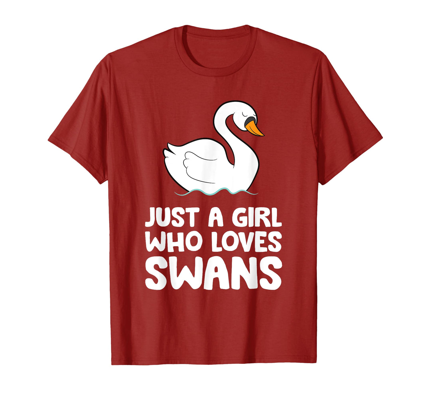 Just a Girl Who Loves Swans T-Shirt