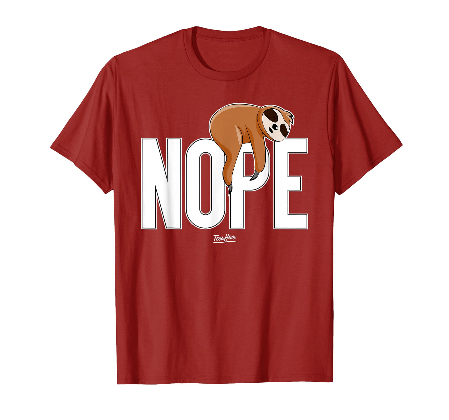Men Nope Sloth T-Shirt