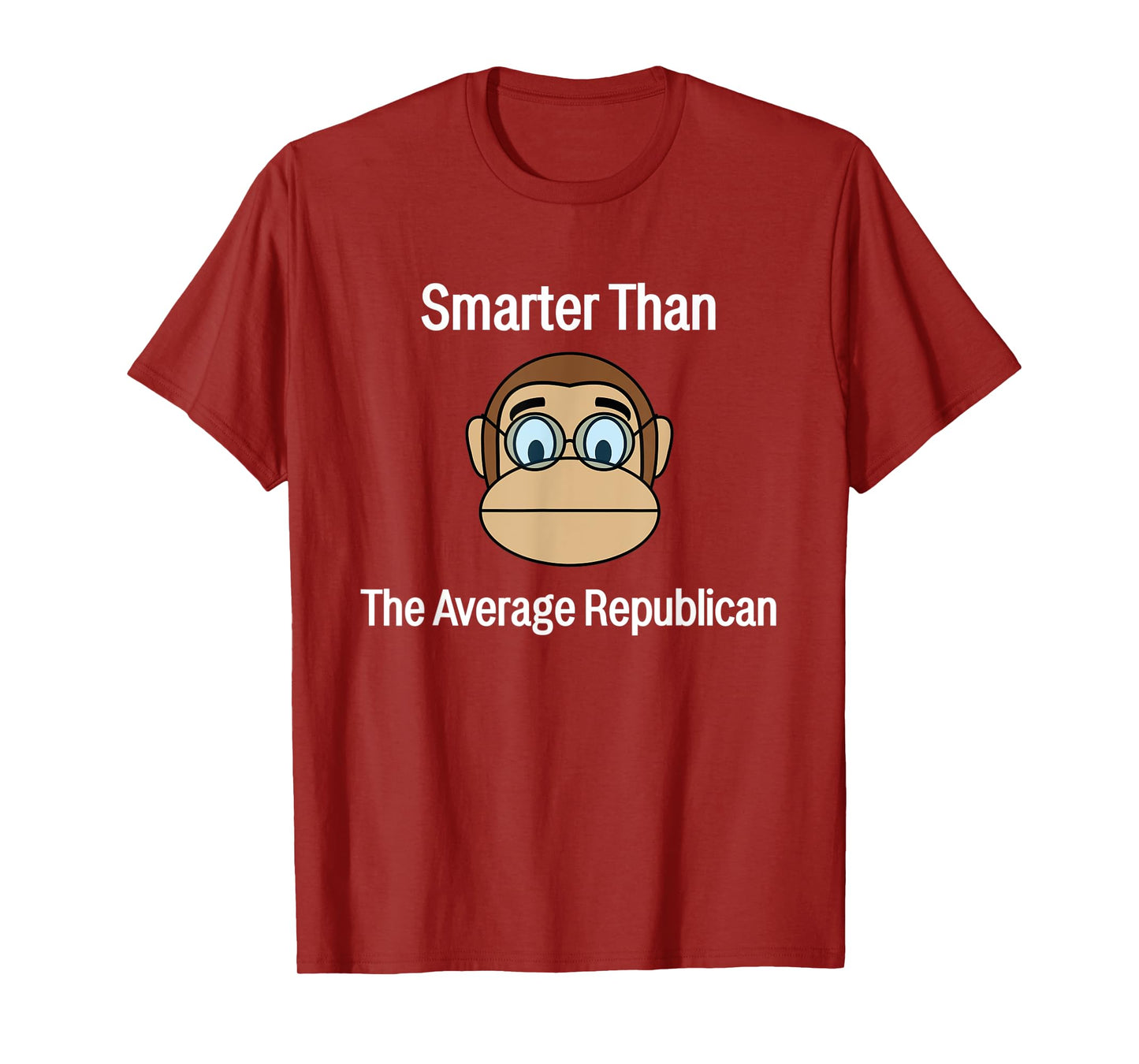 Smarter Than The Average Republican Monkey With Glasses T-Shirt