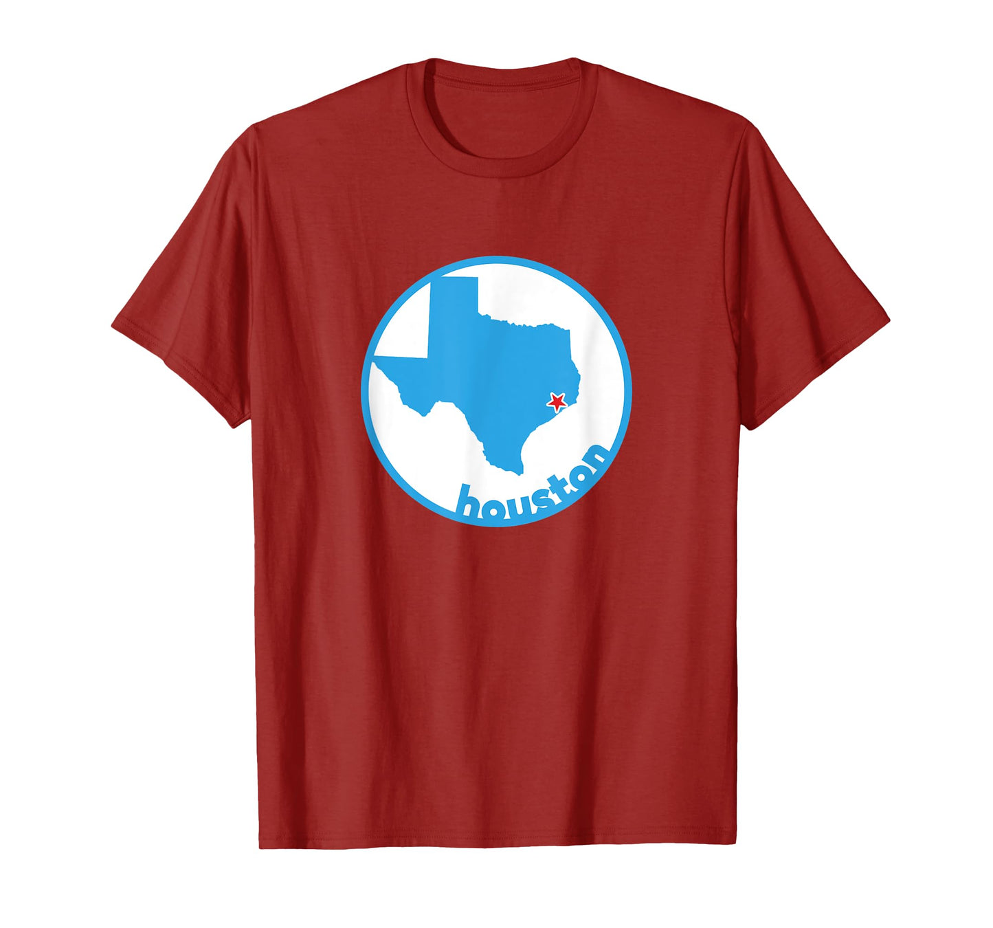 Retro Texas City of Houston H-Town T-Shirt