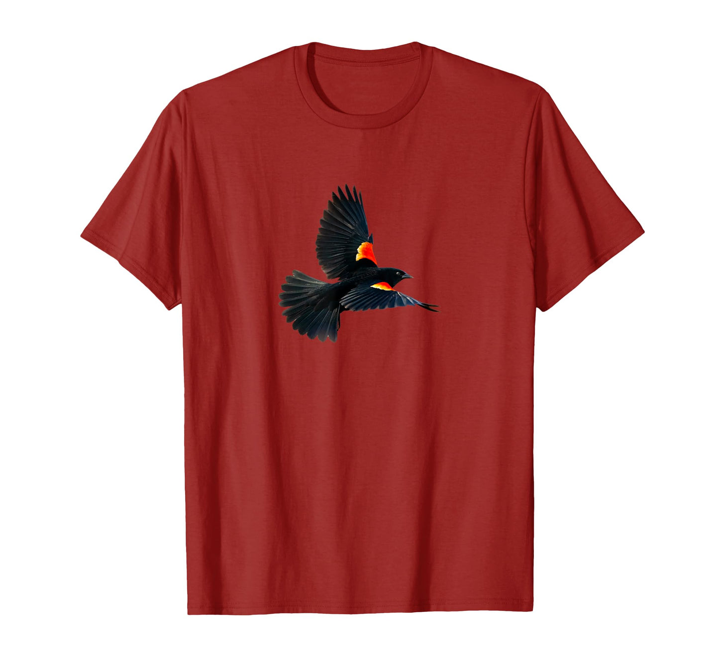 Red-winged Blackbird Tshirt Bird Passerine Bird Watcher T-Shirt