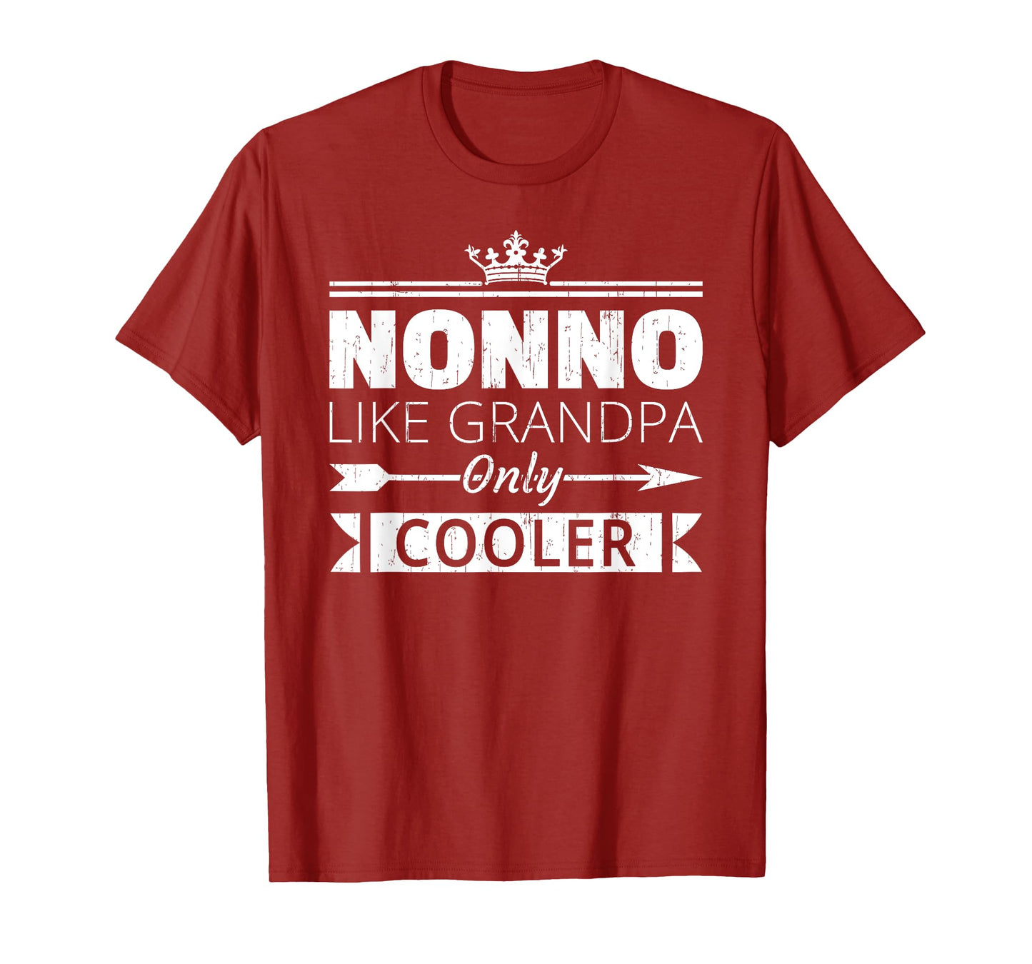 Nonno Cooler Funny Grandpa Father's Day Quote Vintage T-Shirt