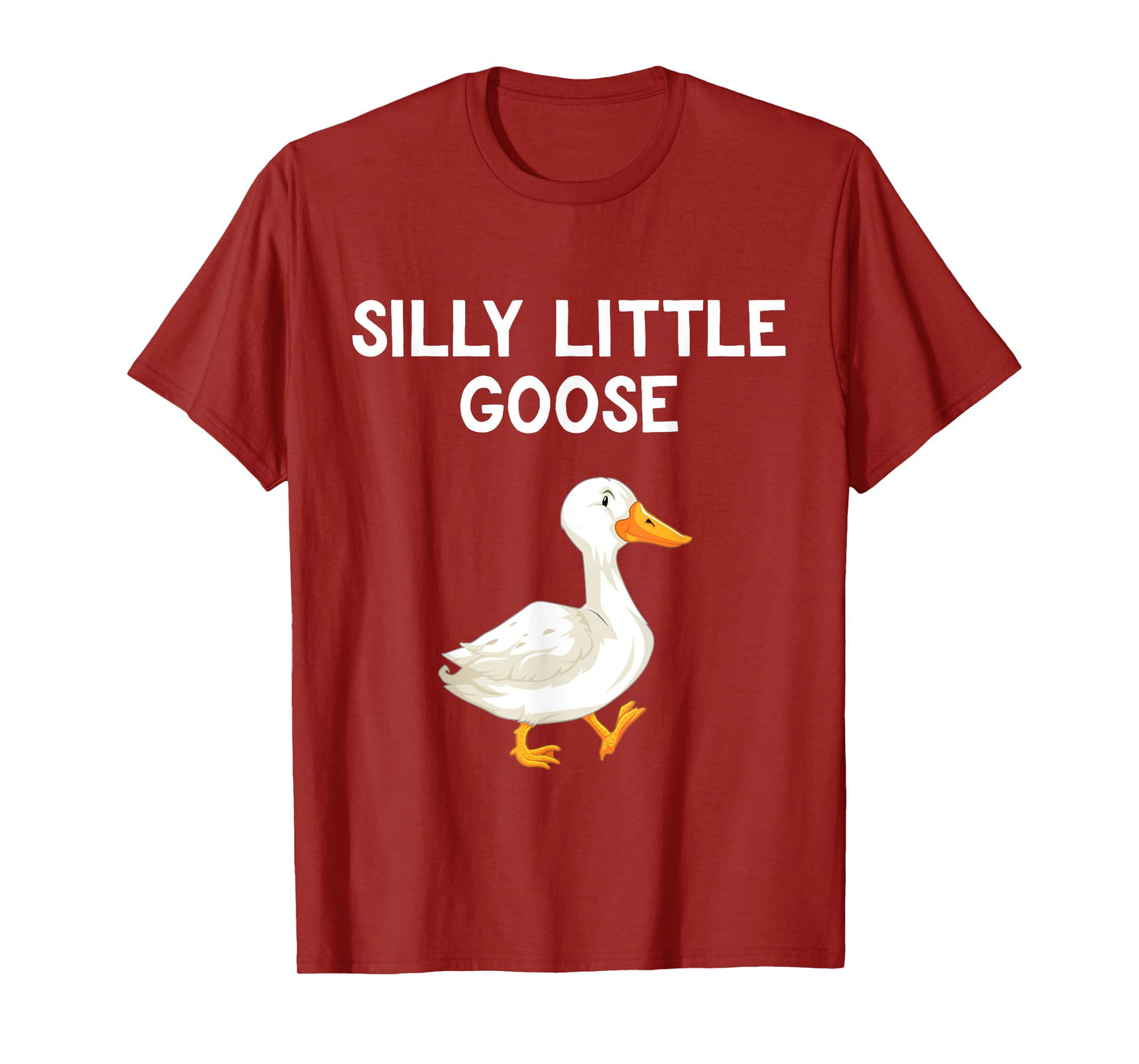 Funny Goose Humour For Kids Goose Lovers Silly Little Goose T-Shirt
